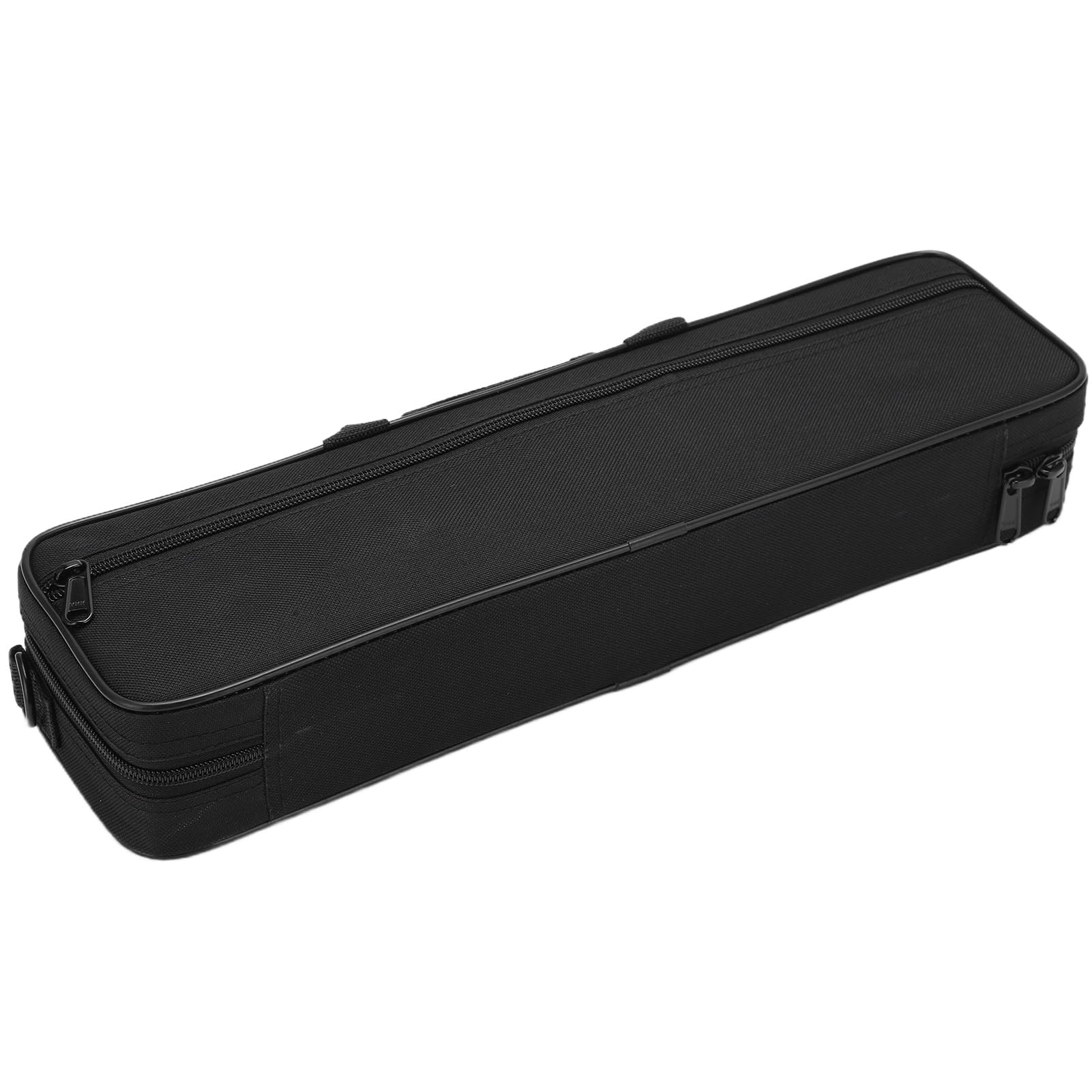 Flute Case Carrying Bag, Black Oxford Cloth Waterproof Flute Carrying Bag Wear Resistant Lightweight Portable Flute Storage Bag with Adjustable Shoulder Strap for 16 Holes Flute, 15.5 x 4.7 x 2.7in - Image 9