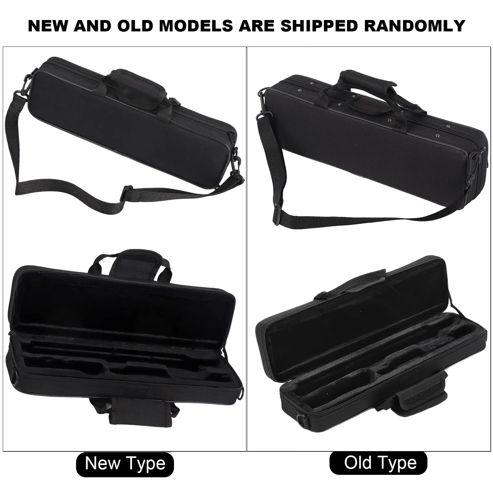 Flute Case, Waterproof Flute Case with Adjustable Shoulder Strap, Lightweight Oxford Cloth Flute Case Carrying Bag for 16 Holes Flute C Foot - Image 7