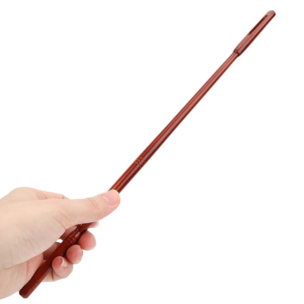 Flute Cleaning Rod,Maple Wood Succinite Color Flute Maintenance Cleaning Tool 36.2 x 0.96cm Playing Accessories - Image 3