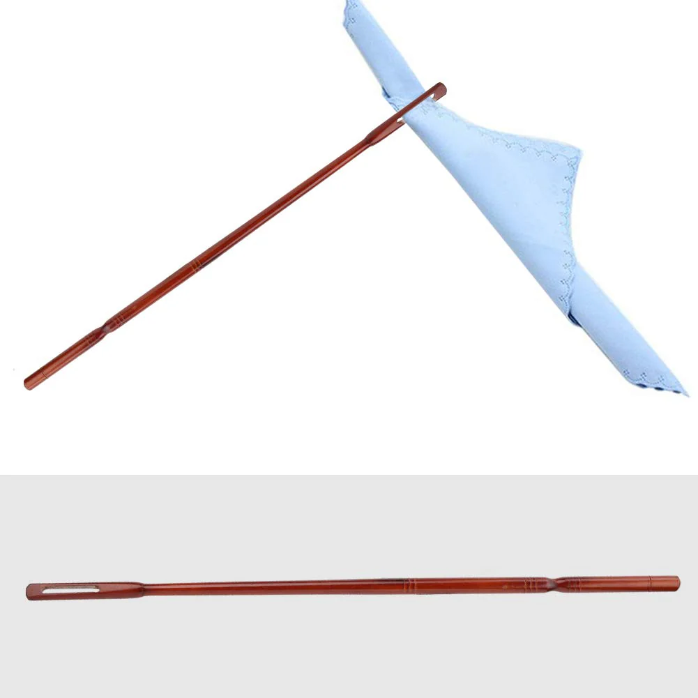 Flute Cleaning Rod,Maple Wood Succinite Color Flute Maintenance Cleaning Tool 36.2 x 0.96cm Playing Accessories - Image 5