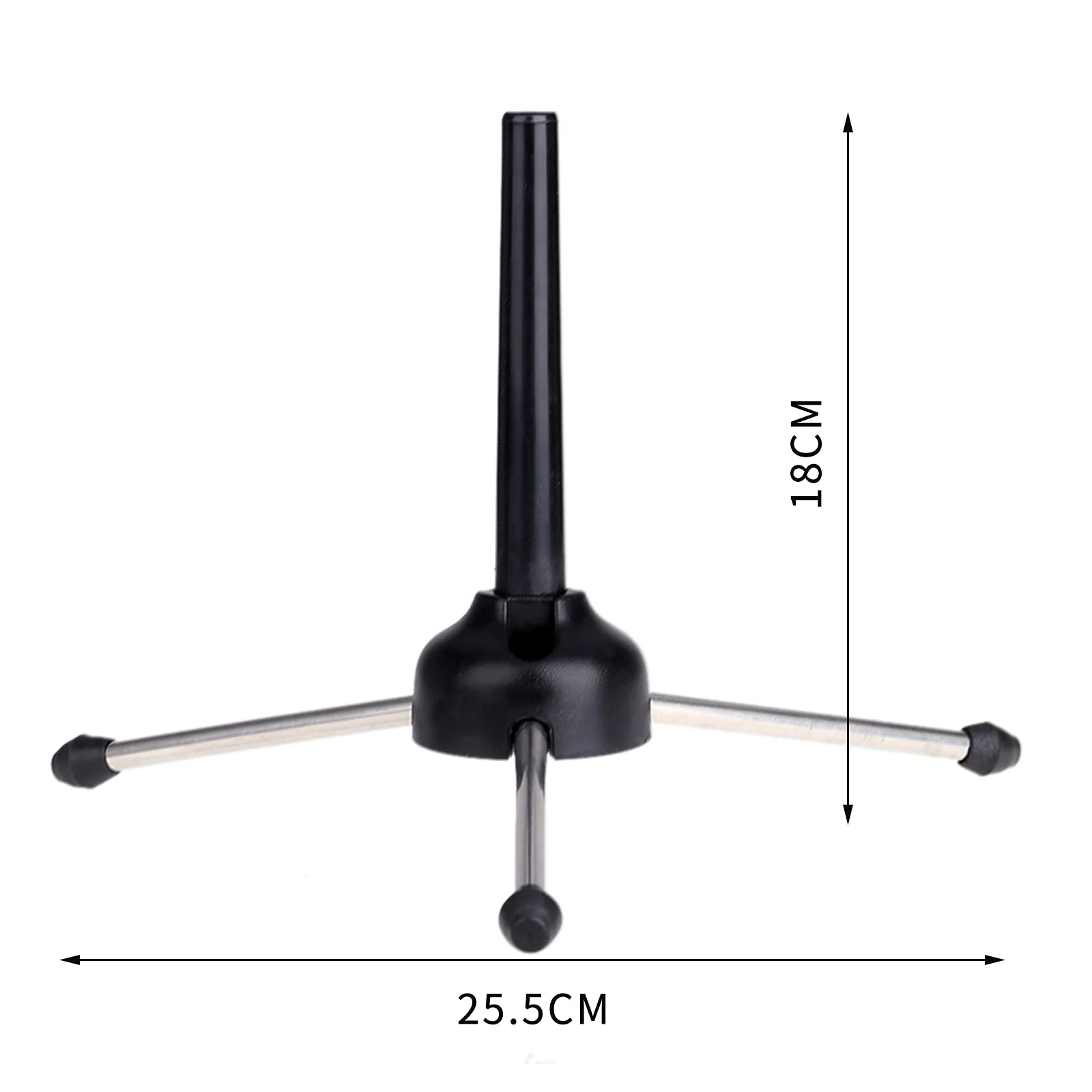 Flute Stand Clarinet Holder Foldable Wind Instrument Stand, Woodwind Portable Tripod Stand Holder Attachment for Flute Clarinet Oboe - Image 7