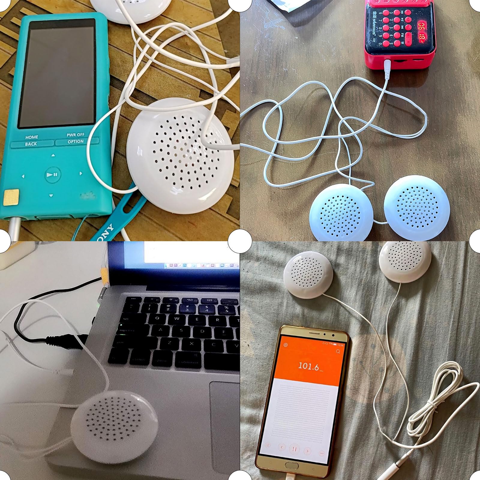 Flylin Pillow Speaker, 3.5mm DIY Portable Mini Speaker Stereo Speakers with 2 Stereo Sound HiFi Speakers for MP3 Phone Portable CD 1 - Image 5