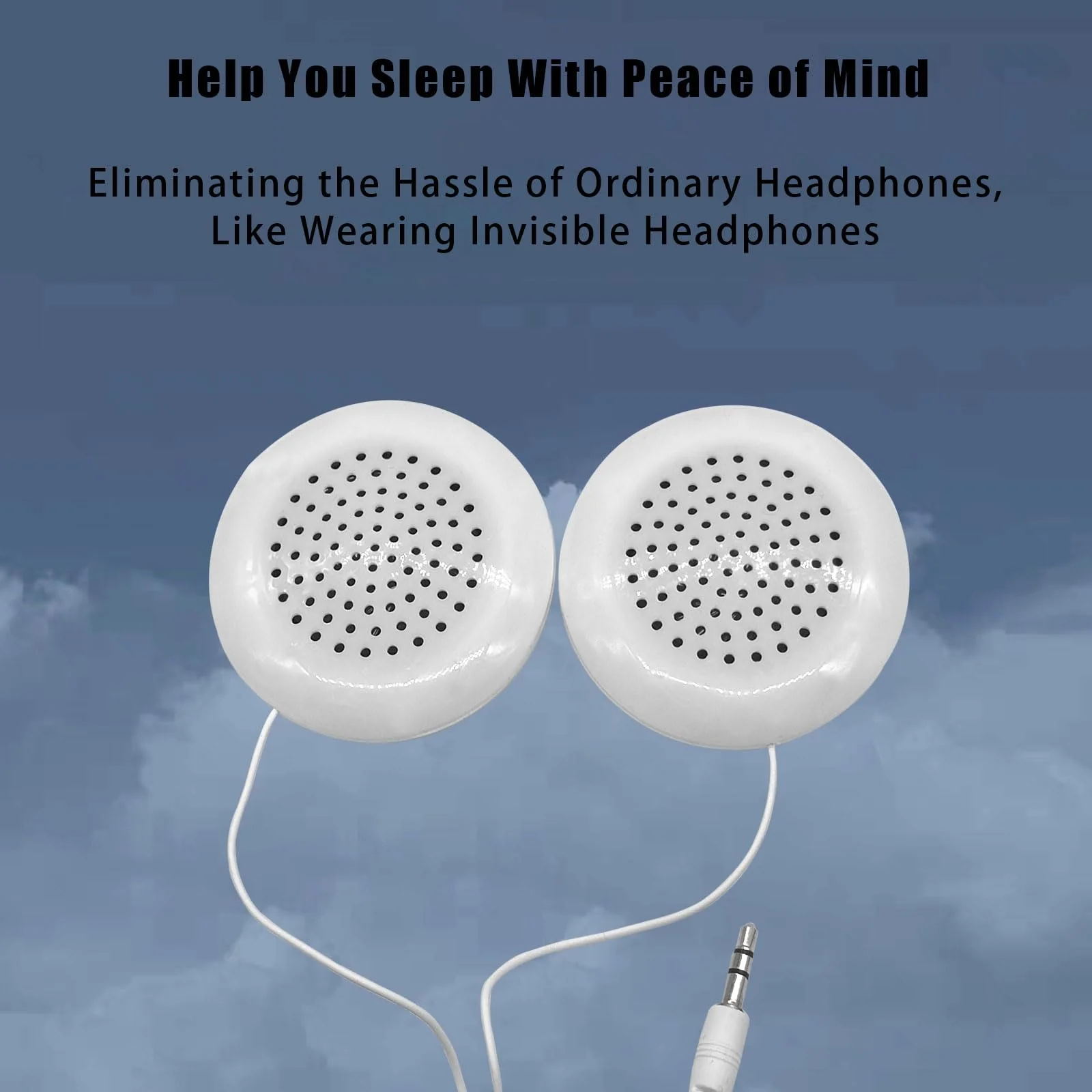 Flylin Pillow Speaker, 3.5mm DIY Portable Mini Speaker Stereo Speakers with 2 Stereo Sound HiFi Speakers for MP3 Phone Portable CD 1 - Image 8