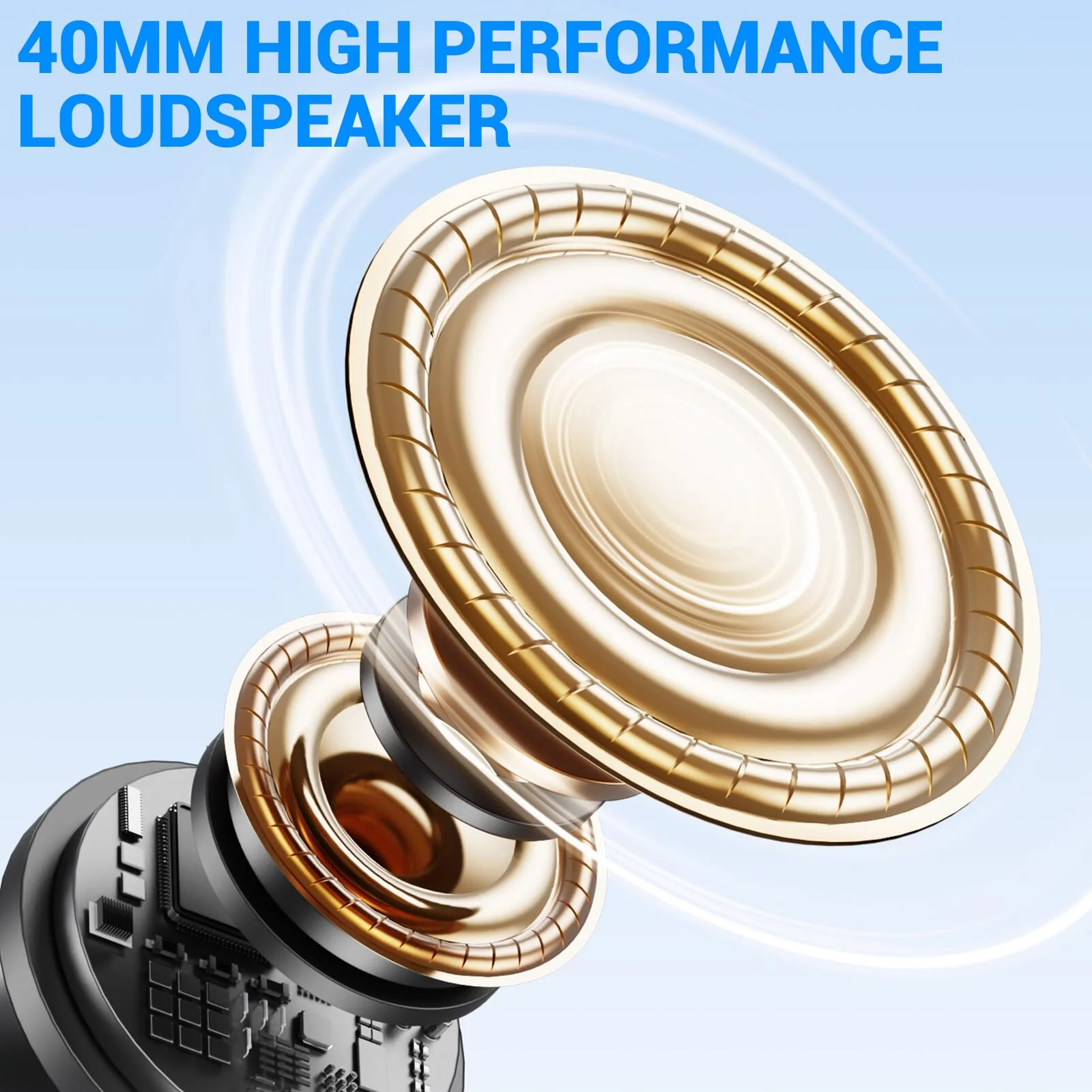 FM Radio MP3 Player Headphones Micro SD Card,Wireless and Wired Lightweight Headphone with Deep Bass and Built in Microphone Over The Ear Unequaled Comfort,for Travel,Home,Birthday Gift - Image 3