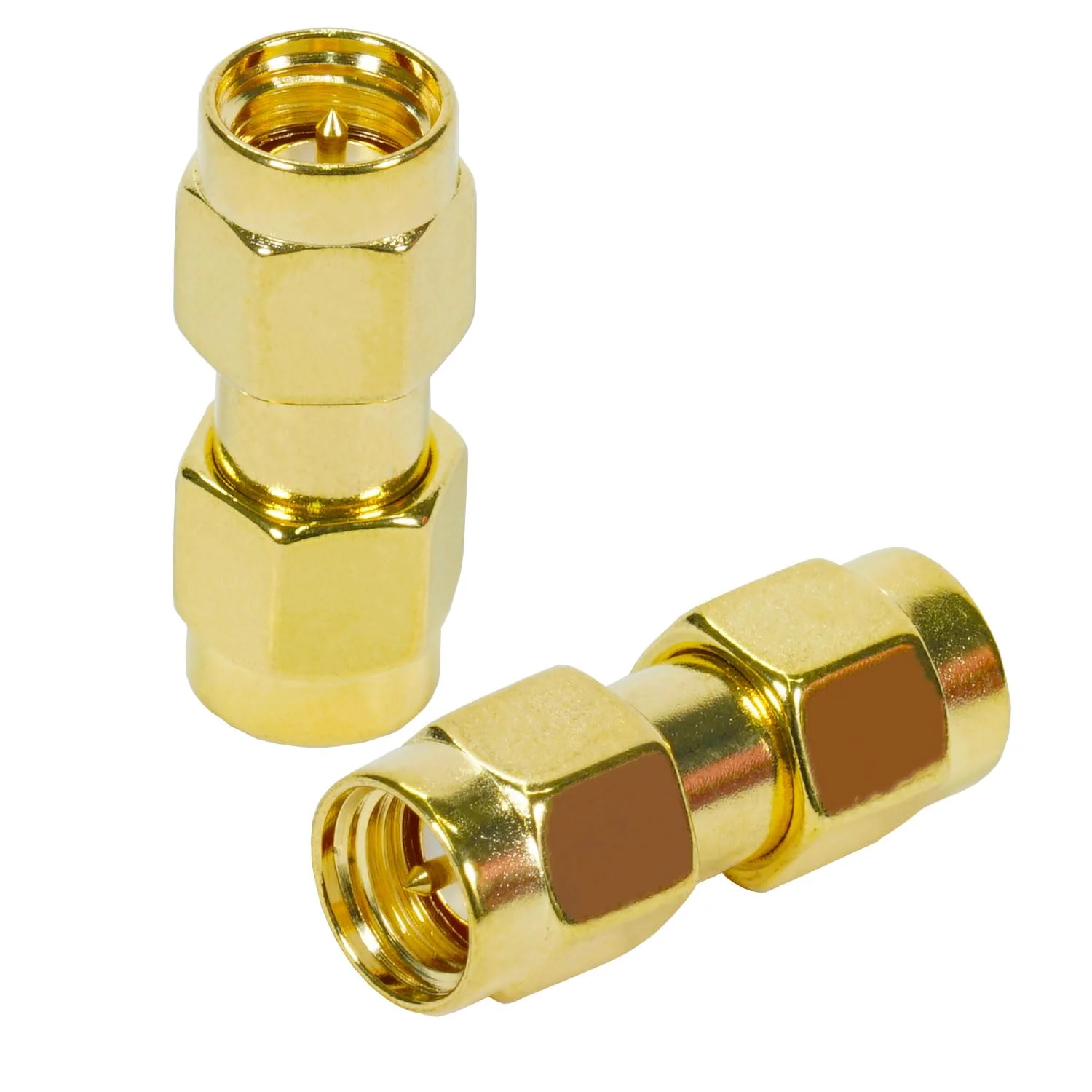 Fohevers SMA Male to SMA Male Adapter Pack of 2 S/M-S/M - Image 2