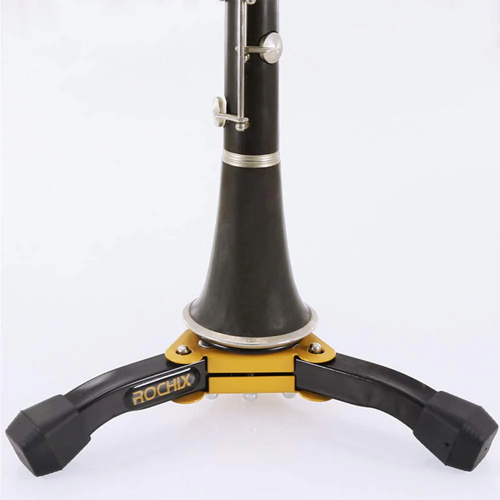 Foldable Portable Clarinet Stand/Flute Stand/Oboe Stand,Tripod Holder Stand - Image 3
