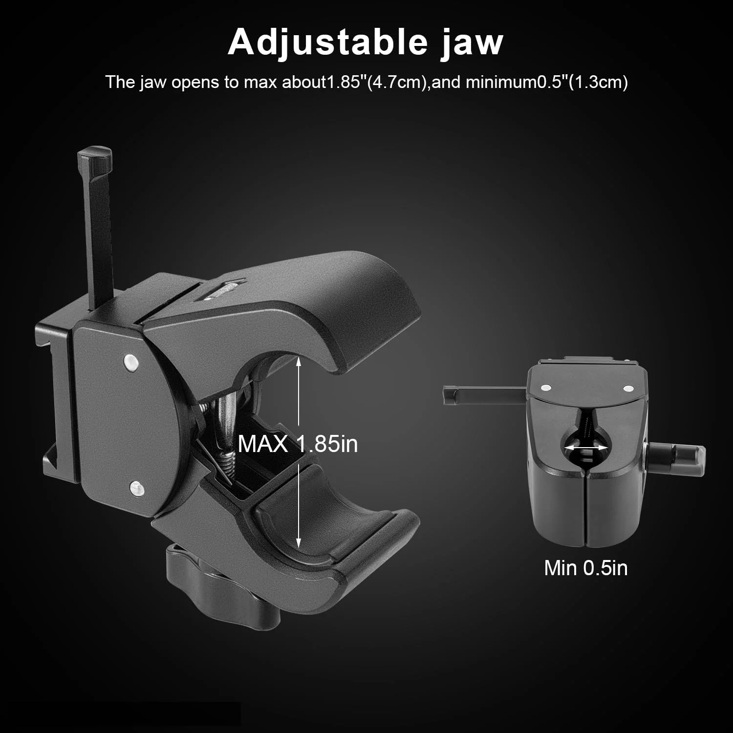 Fomito V-Mount Battery Clamp, Quick Release Plate for Sony BP Battery, Professional Camera Mount Black - Image 5