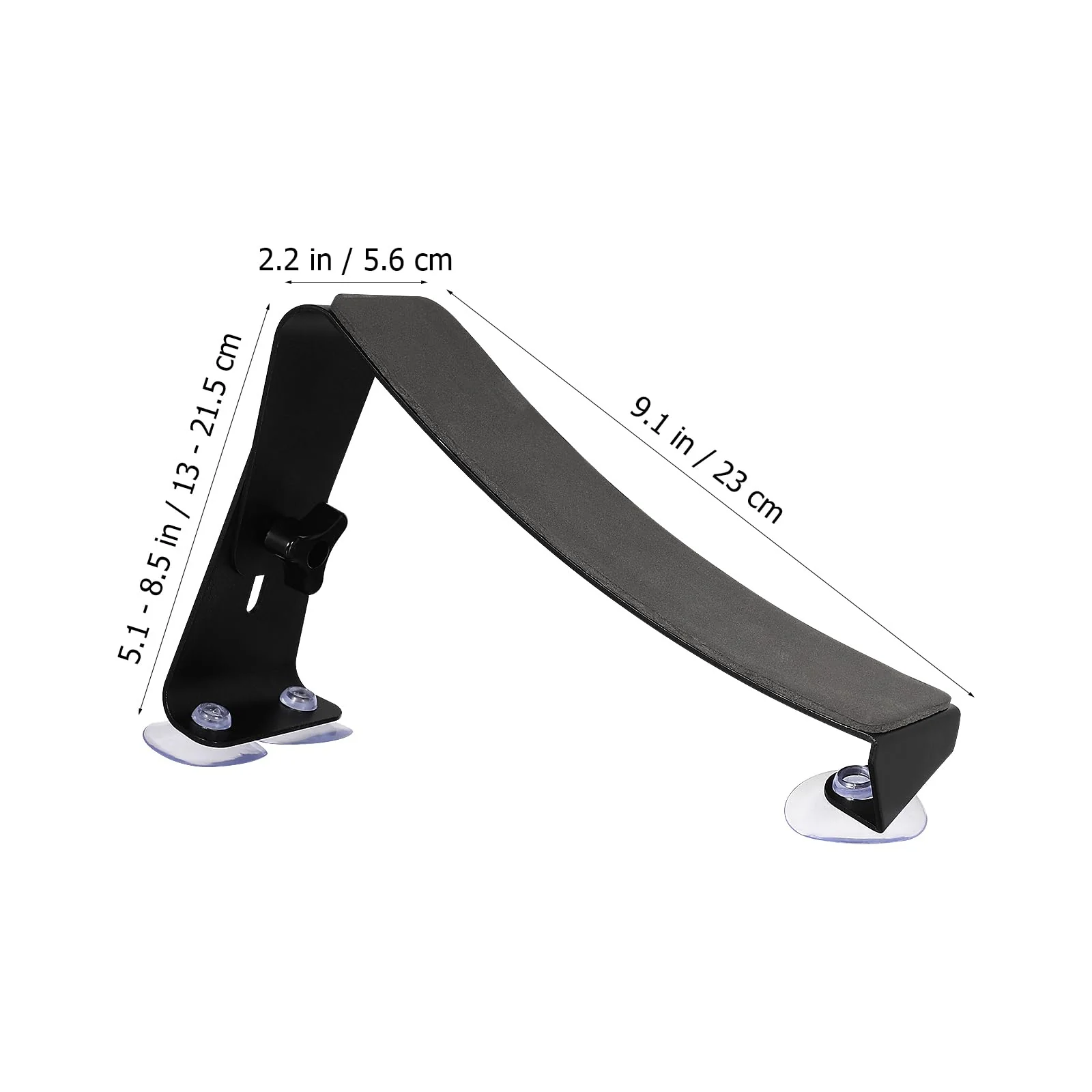 FOMIYES Guitar Support Adjustable Rest Guitar Balance Support Classical Guitar Support Foot Stool, Ergonomic Design Suitable for Classical and Acoustic Guitars, Classical Guitar Leg Rest Black - Image 8