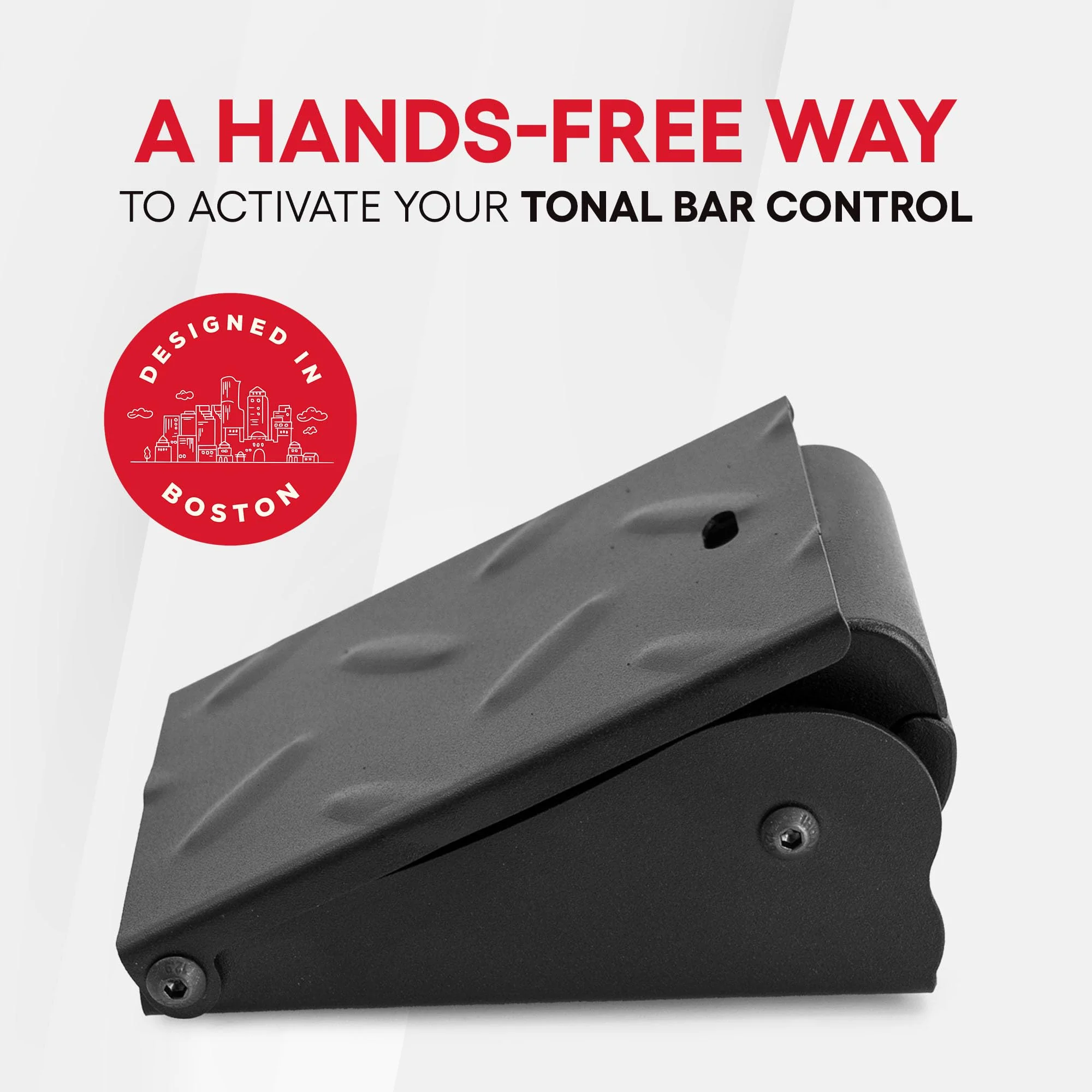 Foot Pedal Activator for Tonal Home Gym - Solid Metal Foot Pedal Adapter for Tonal Bar Controller - Must Have Accessory for Tonal (Tonal Bar Control Module not included) - Image 2