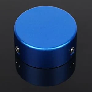 Footswitch Topper Guitar Pedal Button Caps with 3 Set Screws and Protective Fitting Increasing Accuracy,Comfort for Common Switches diameter of 3/8"| SOLUTEK BUTTONS V1 12Pcs Red Blue Gold RedBlueGold - Image 3