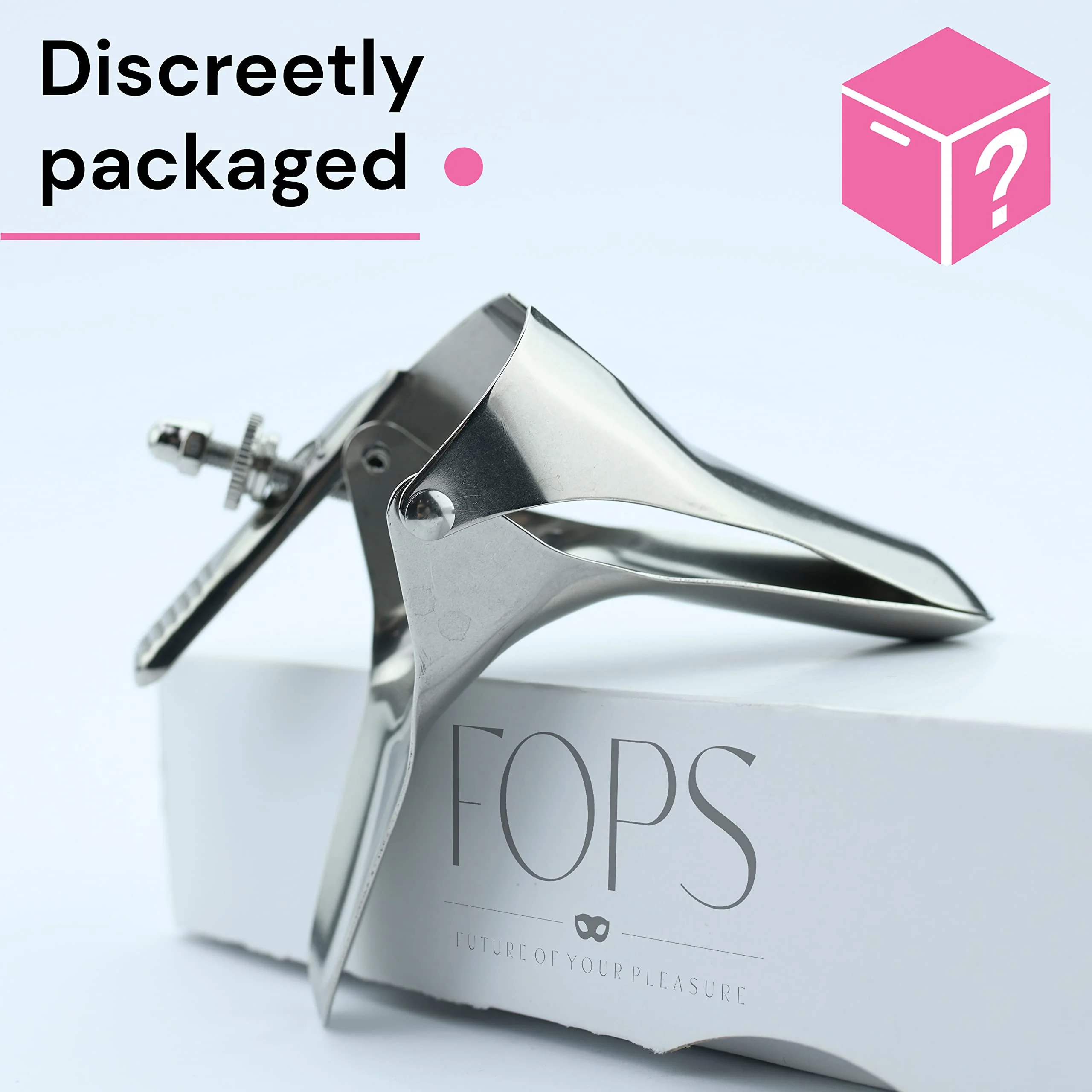 FOPS I09-1 Metal Vaginal Dilator Speculum for Women Vaginal Spreader Diameter 11 cm Vaginal Speculum Spreader Gynecologist Tunnel Labia Spreader Women Large Spreader Vaginal Dilator - Image 4