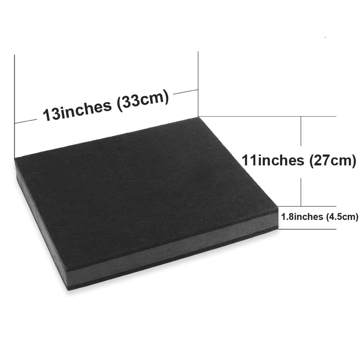 for 5''- 8'' Studio Monitor Speaker Noise Isolation Pads 3-Layer Acoustic Stand Riser Foam Subwoofer Isolation Pad Audio Vibration Platform Stabilizer Medium - for 5-8 inches - Image 5