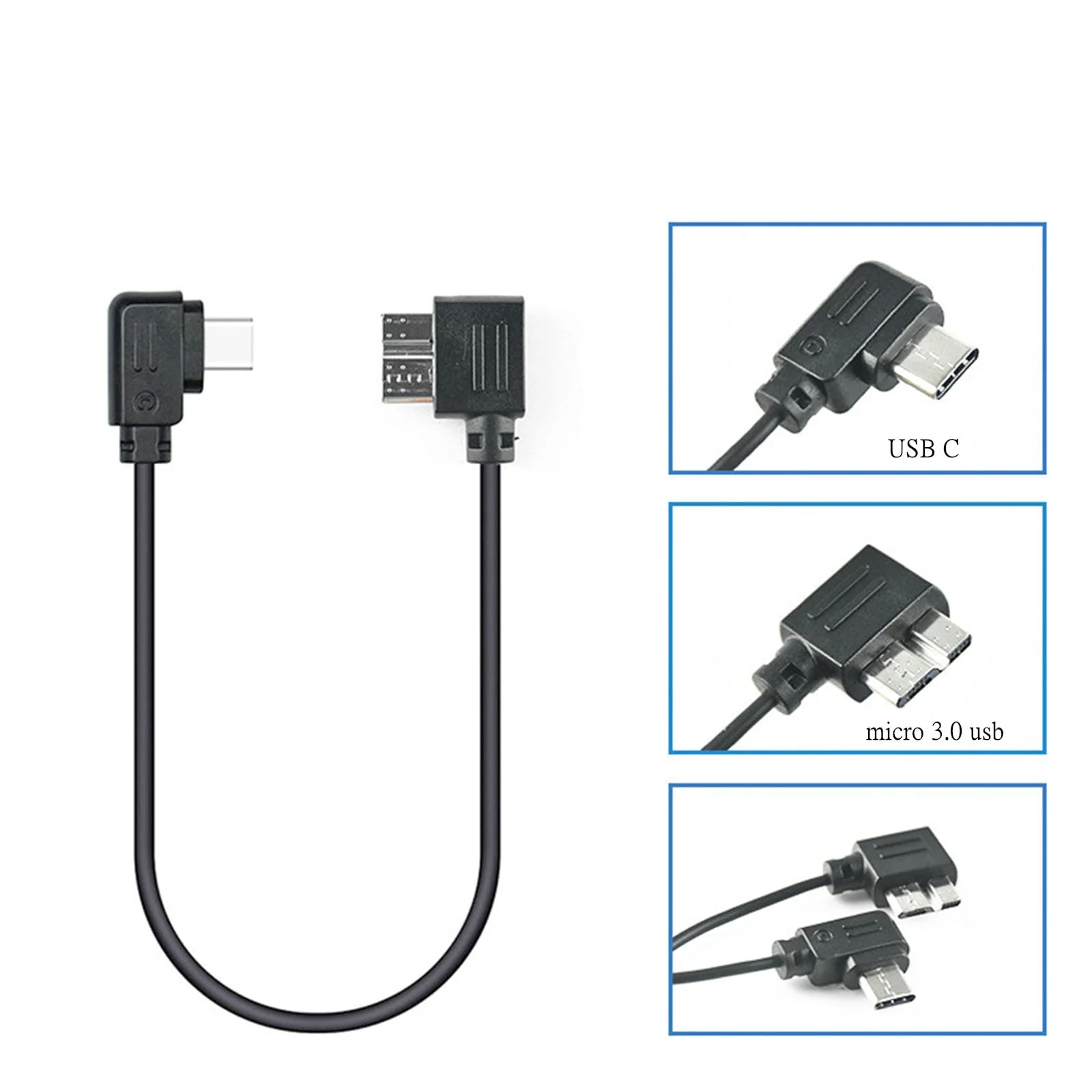 for canon 5d4 release cable nk d850 cable Dji Ronin R cable to-Rs2 rsc2 rs3 rs4 Handheld stabilizer camera connection cable d850 camera control cable/shutter release connection cable (Micro 3.0-USB) Micro 3.0-USB - Image 5