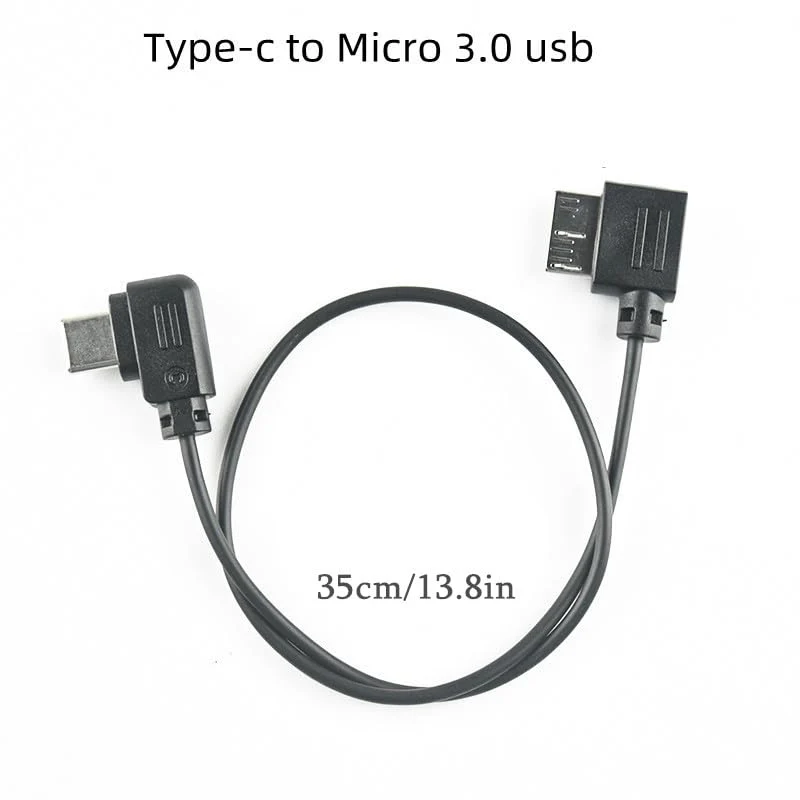 for canon 5d4 release cable nk d850 cable Dji Ronin R cable to-Rs2 rsc2 rs3 rs4 Handheld stabilizer camera connection cable d850 camera control cable/shutter release connection cable (Micro 3.0-USB) Micro 3.0-USB - Image 6