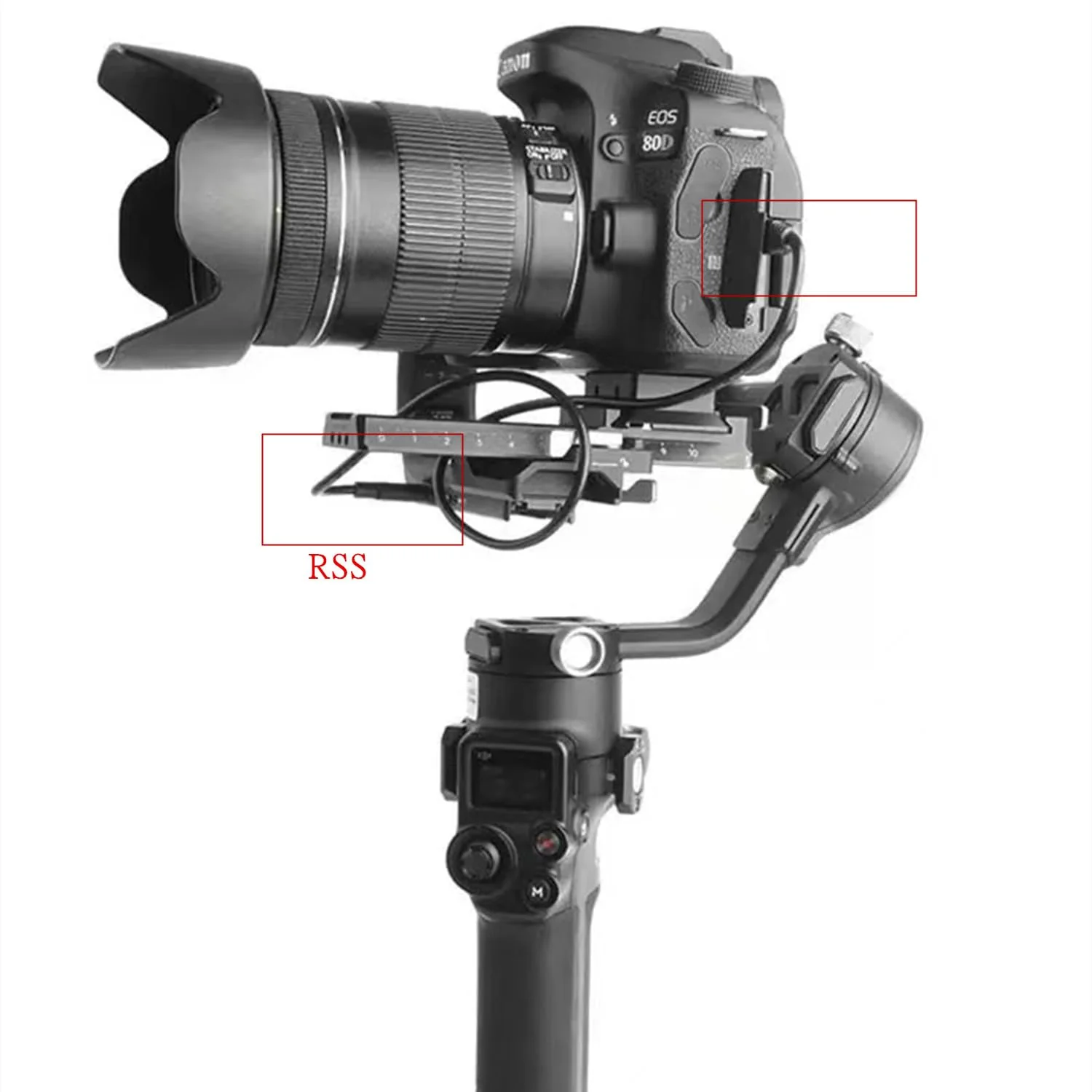 for canon 5d4 release cable nk d850 cable Dji Ronin R cable to-Rs2 rsc2 rs3 rs4 Handheld stabilizer camera connection cable d850 camera control cable/shutter release connection cable (Micro 3.0-USB) Micro 3.0-USB - Image 7