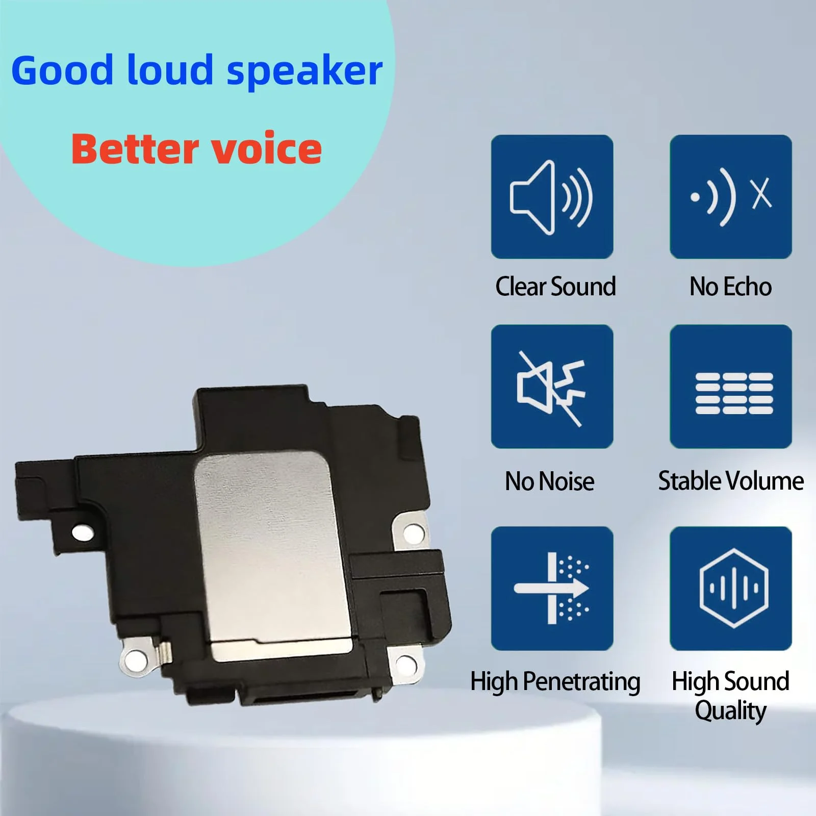 for iPhone XR Loud Speaker Replacement for iPhone 11 Loud speaker Sound Buzzer Ringer with a Full Set Repair Tool Kit A1984, A2105, A2106, A2108, A2111, A2223, A2221 - Image 3