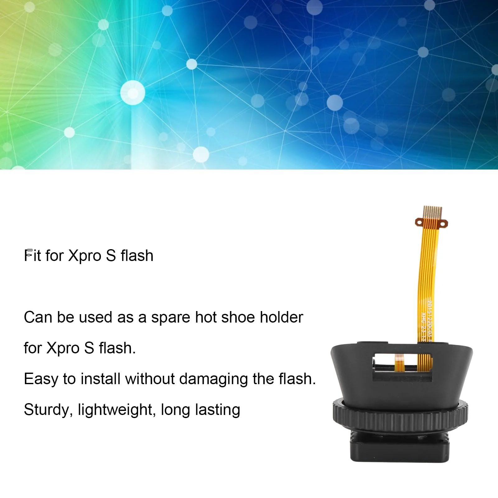 for Xpro S Hot Shoe Mount Foot, Replacement Flash Repair Parts for Xpro S Flash Hot Shoe Accessories Repair Parts - Image 3
