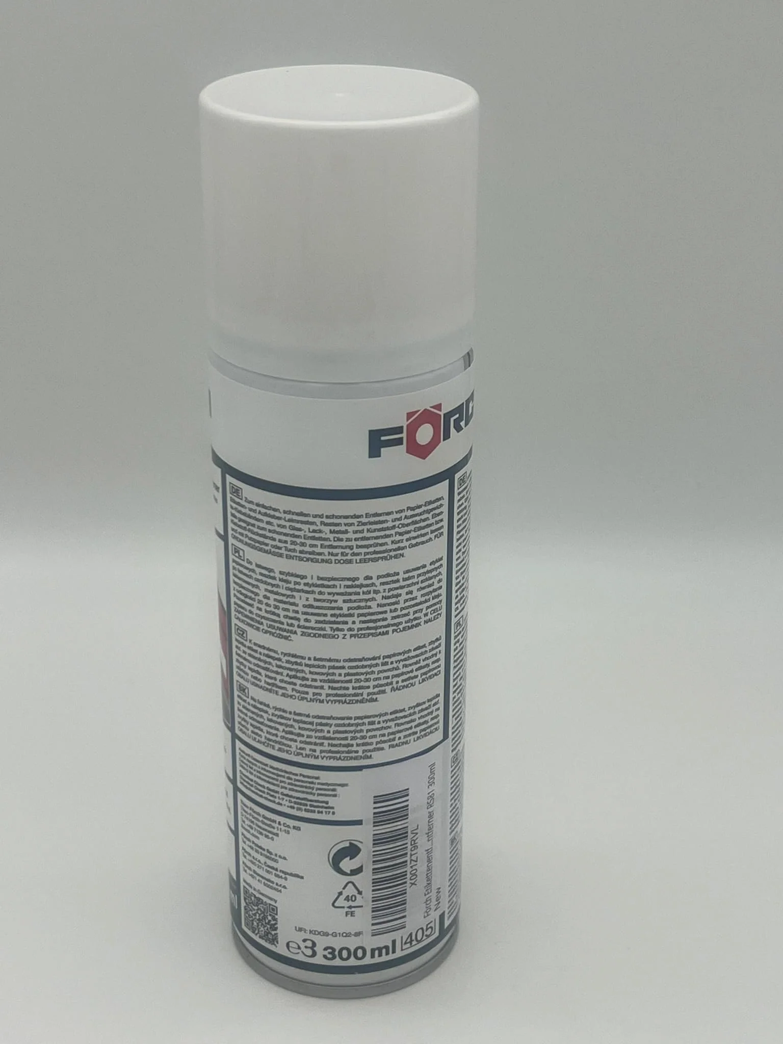 Förch R581 Label Remover, Adhesive Residue Remover, 300 ml - Image 5