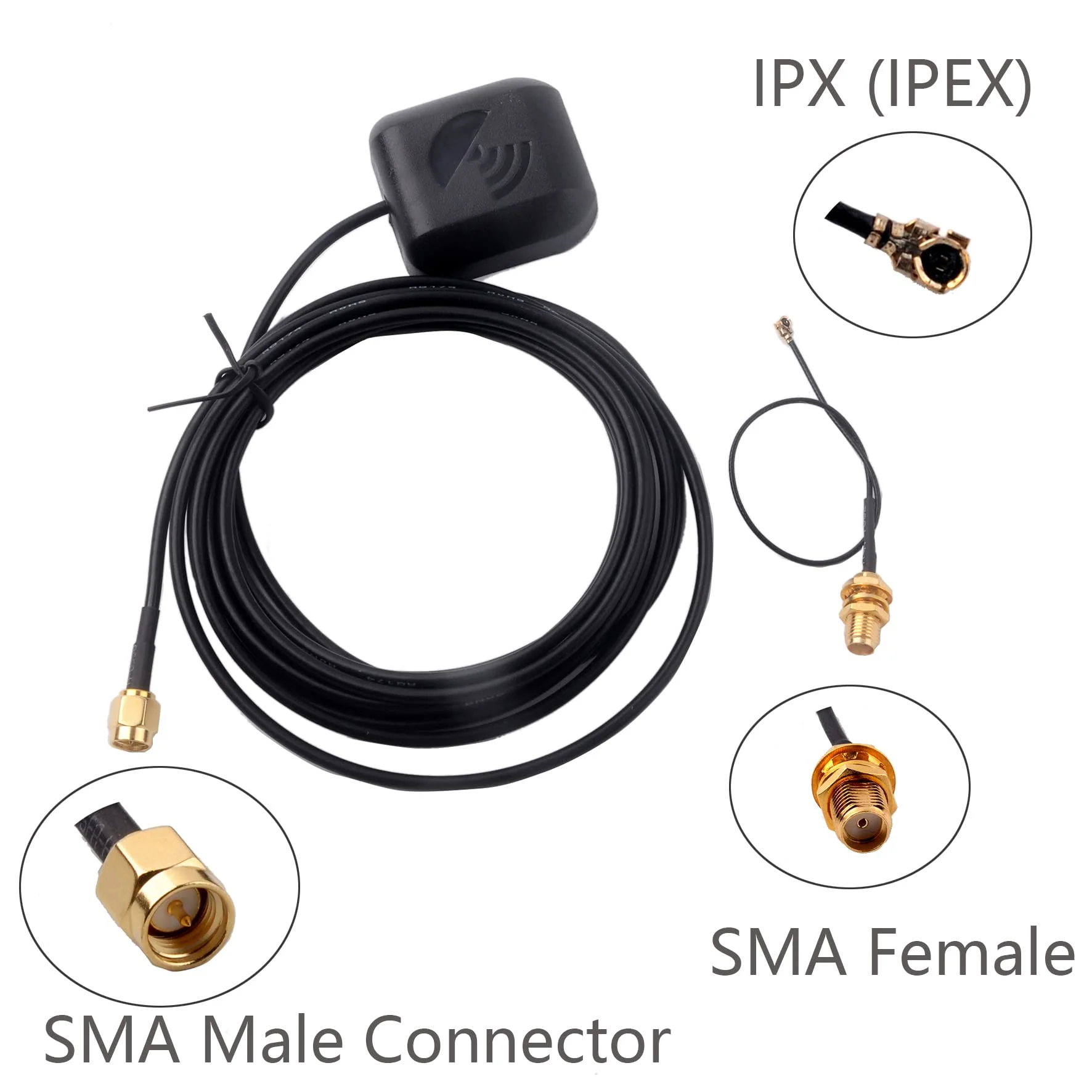 forM8N USB GPS Module 56 Channels Supports GPS GLONASS Beidou GPS Receiver with 28dB GPS Active Antenna (GPS Module with Antenna) GPS Module with Antenna - Image 4
