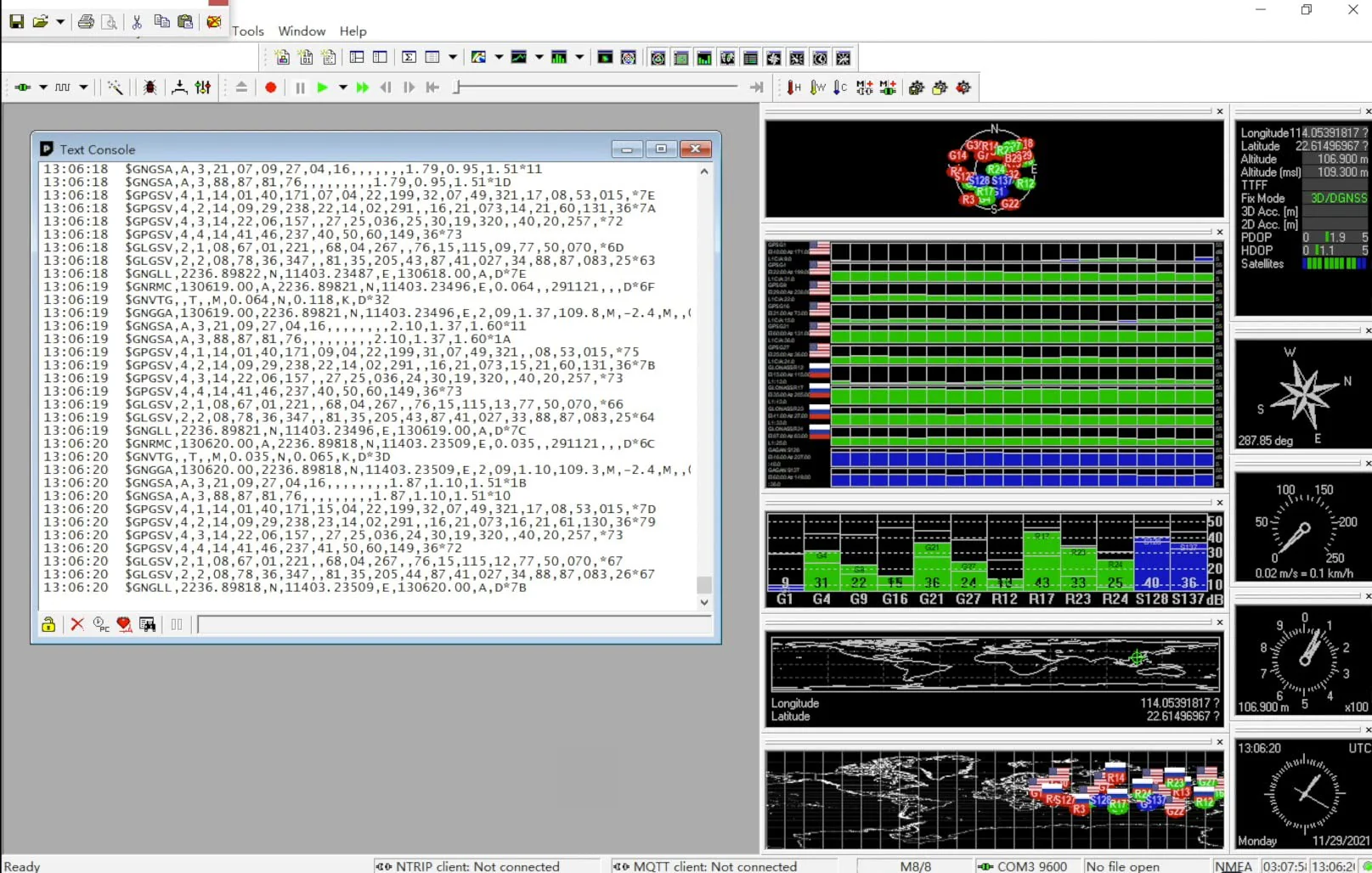 forM8N USB GPS Module 56 Channels Supports GPS GLONASS Beidou GPS Receiver with 28dB GPS Active Antenna (GPS Module with Antenna) GPS Module with Antenna - Image 5