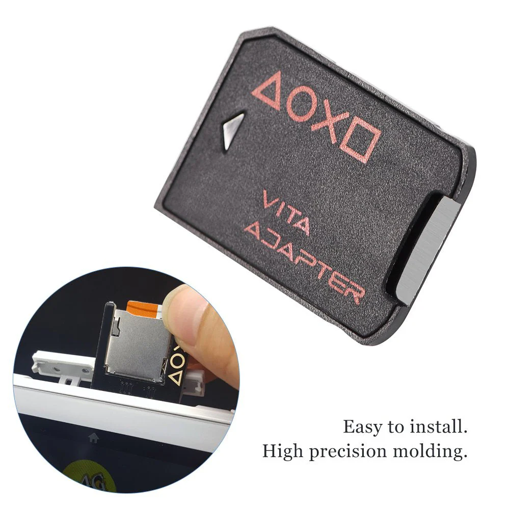 FOSA Version3.0 SD2Vita Memory Card Adapter, High Speed Game Card to Card Adapter Compatible with PS Vita 1000/2000, PSVITA Memory Card Converter, Support Up to 256GB - Image 3
