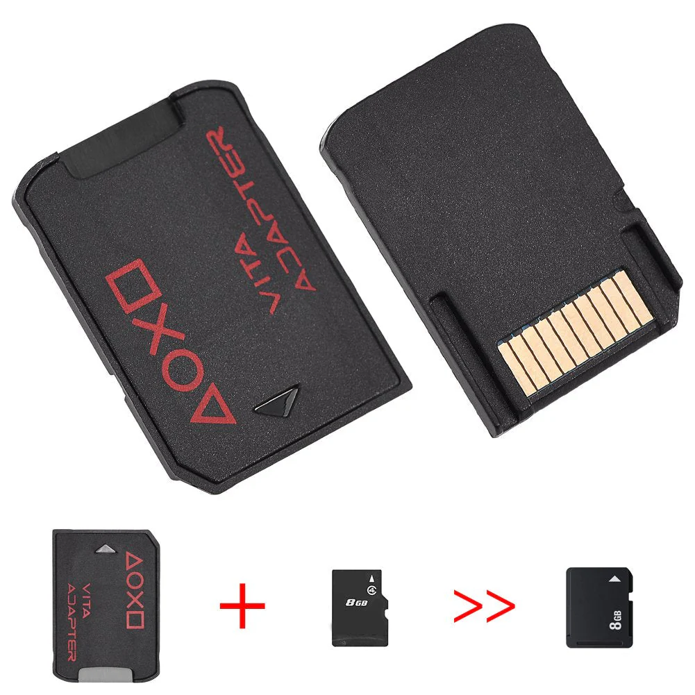 FOSA Version3.0 SD2Vita Memory Card Adapter, High Speed Game Card to Card Adapter Compatible with PS Vita 1000/2000, PSVITA Memory Card Converter, Support Up to 256GB - Image 4