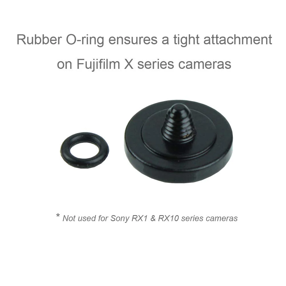 Foto&Tech Soft Shutter Release Button Compatible with Fuji Fujifilm X-T5 X-T4 X-T3 X-T30 X-T30 II X-T20 X-PRO3 X100V X100F X-E4 X-E3 RX1R II RX10 IV III Leica M9 Nikon Df F3 (3 Pieces, Black) 3PC - Image 3