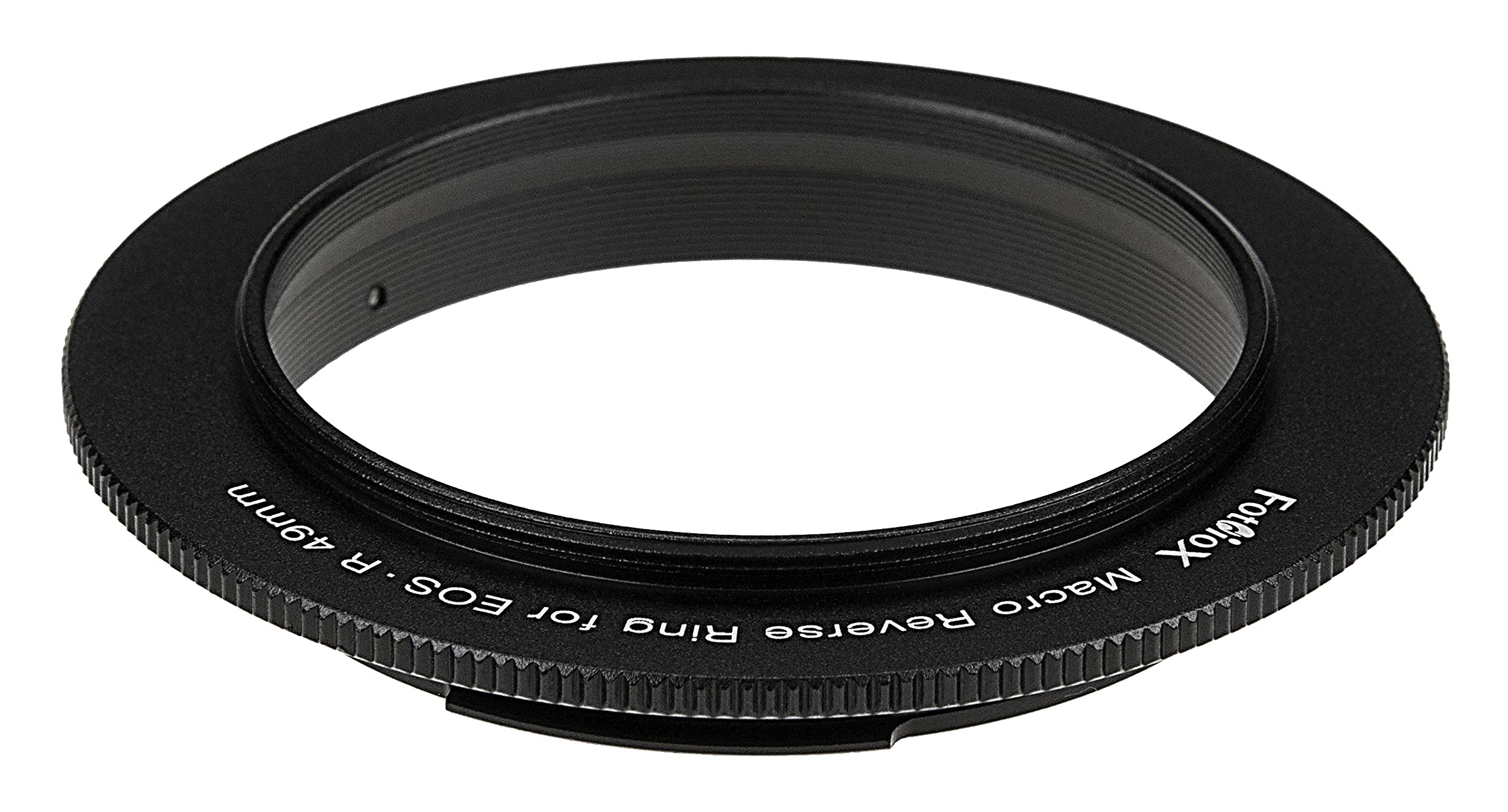 Fotodiox Macro Reverse Ring 49mm Compatible with Canon RF - Camera Mount to 49mm Filter Thread Adapter for Canon RF Mount Mirrorless Cameras, Black (49-CRF) - Image 2