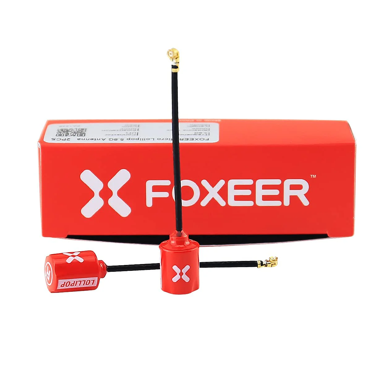 FOXEER Lollipop FPV U.FL Antenna 5.8G 2.3dBi Super Mini RHCP Antenna UFL for RC Drone FPV Quadcopeter Multicopter TX/RX (65mm) … - Image 7