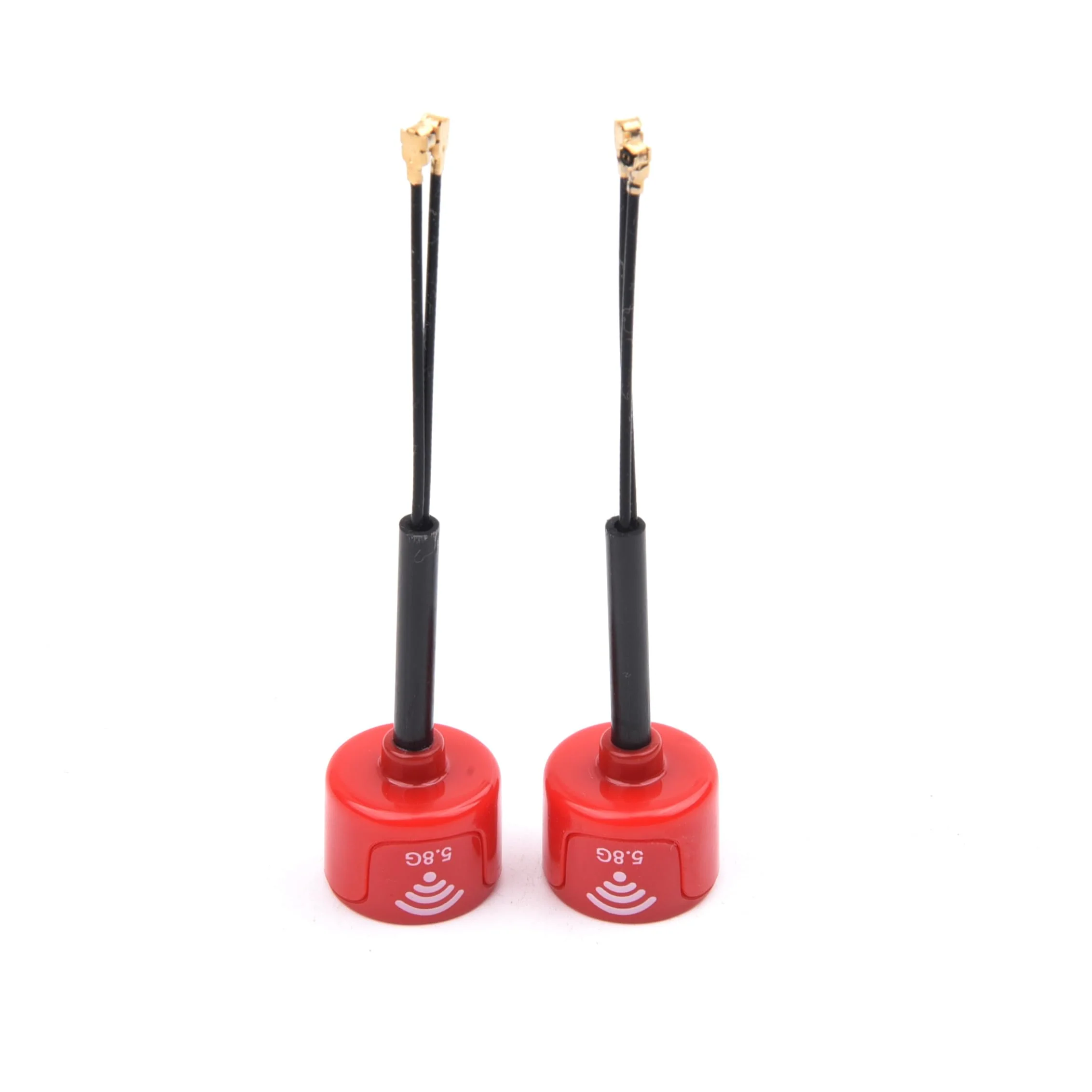 FPV 5.8G LHCP Antenna High Gain 3Dbi FPV Mini Antenna for DJI O3 Air Unit FPV Racing Drone with IPEX1 Connector (Red) Red - Image 2