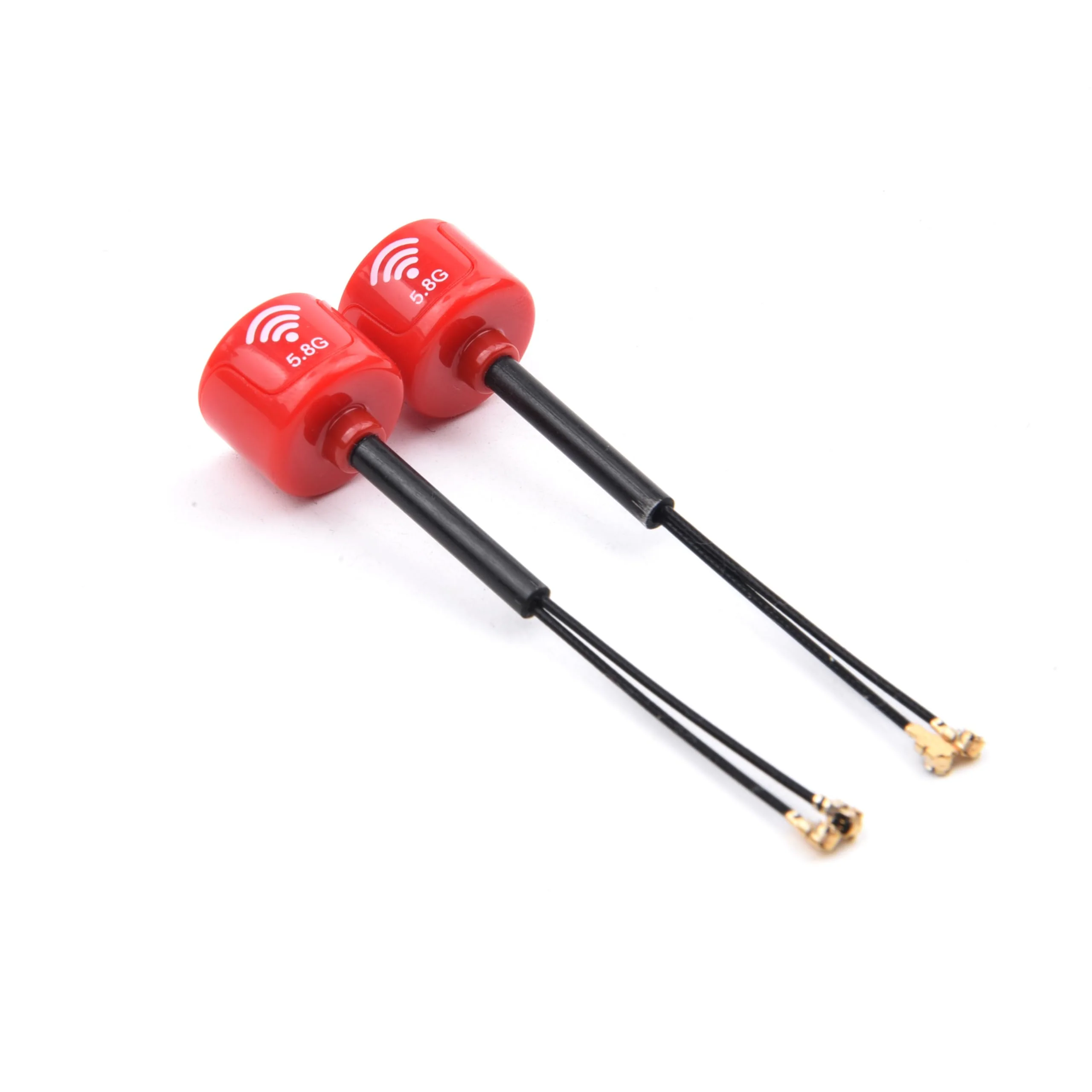 FPV 5.8G LHCP Antenna High Gain 3Dbi FPV Mini Antenna for DJI O3 Air Unit FPV Racing Drone with IPEX1 Connector (Red) Red - Image 3