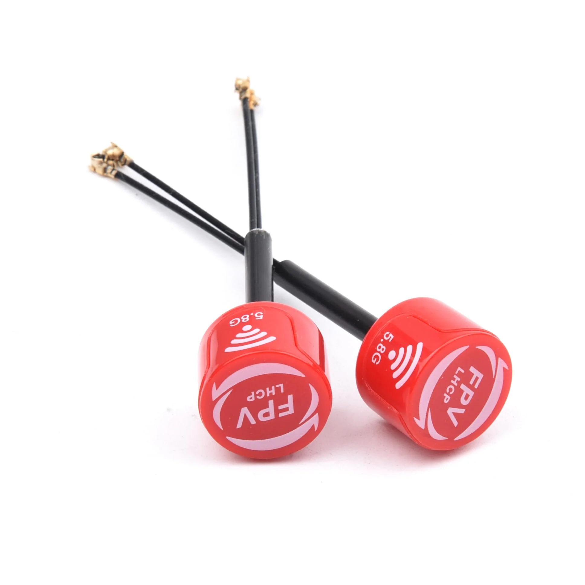 FPV 5.8G LHCP Antenna High Gain 3Dbi FPV Mini Antenna for DJI O3 Air Unit FPV Racing Drone with IPEX1 Connector (Red) Red - Image 6