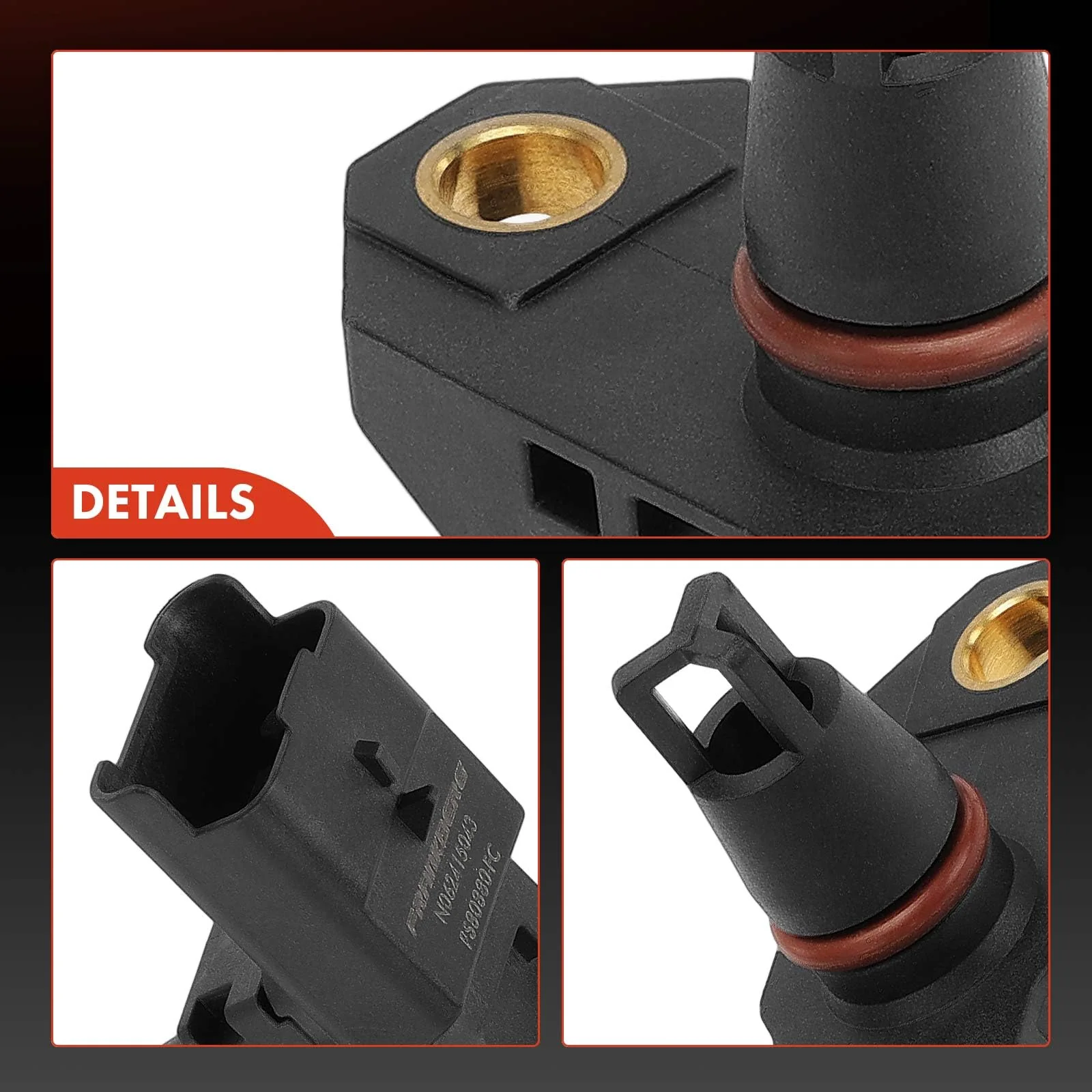 Frankberg Sensore di pressione dell'aria, regolazione dell'altezza, sensore di pressione dell'aria, sensor di pressione dell'aria di carica, replace# AV6Q12B676BA - Image 7