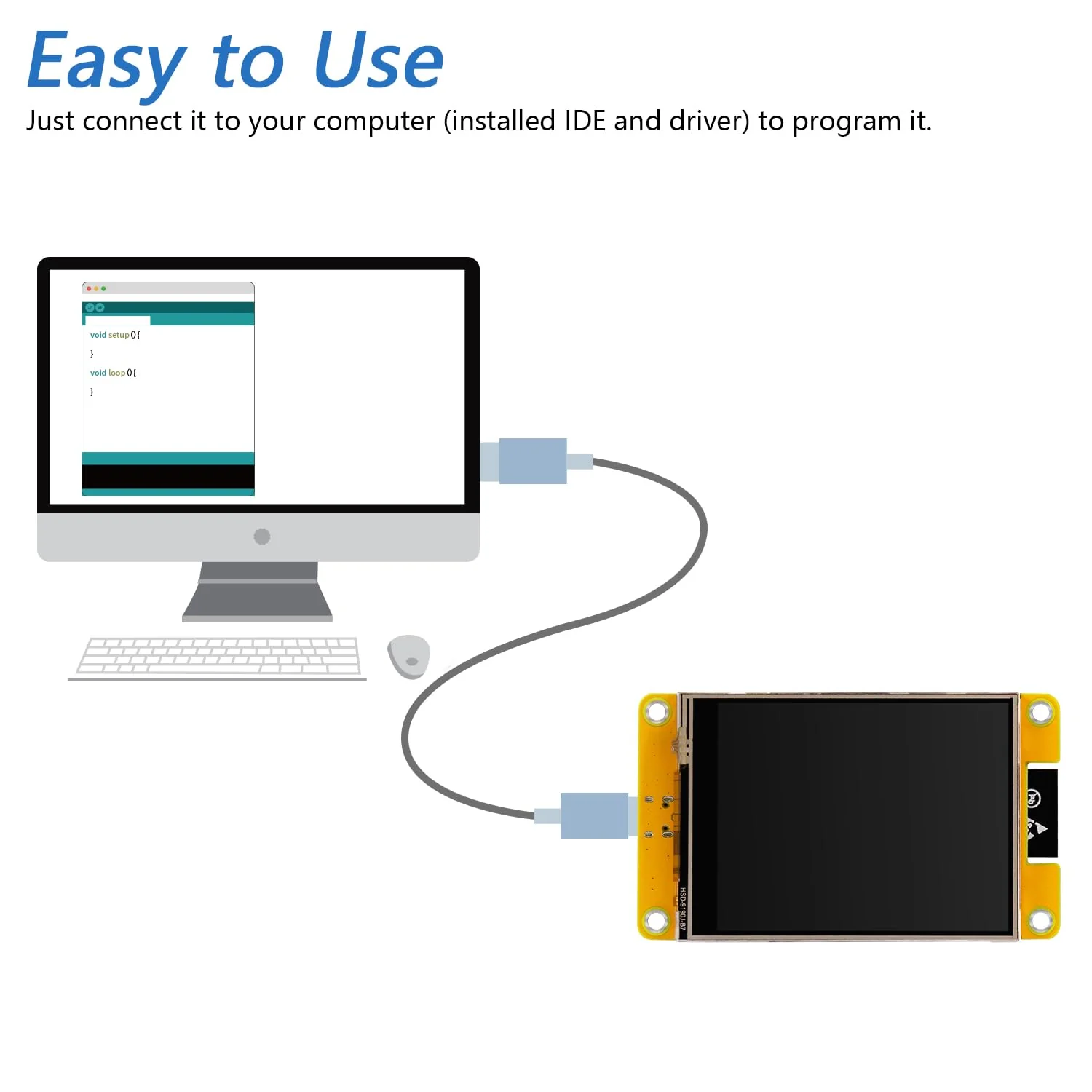 Freenove ESP32 Display CYD, 4.0 Inch Touchscreen Monitor, 320x480 Pixel TN TFT LCD Screen ST7796 Driver, Dual-core 32-bit 240 MHz Microcontroller WiFi+BT, C Code LVGL Example Projects Tutorial 4.0 Inch ST7796 TN Touch - Image 2