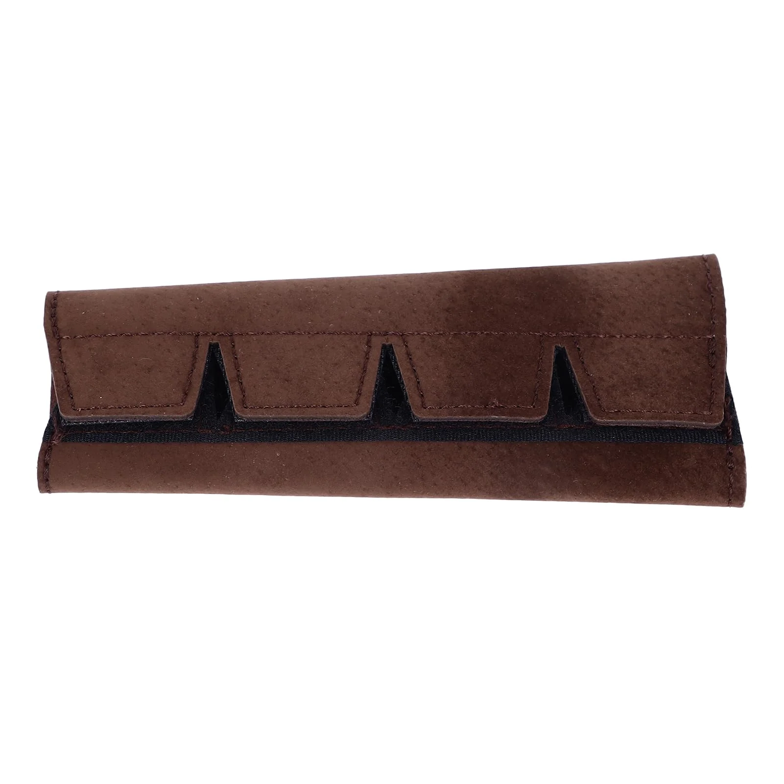 French Horn Handguard Accessory, Easy Installation Leather Cover for Performance (Brown) Brown - Image 3