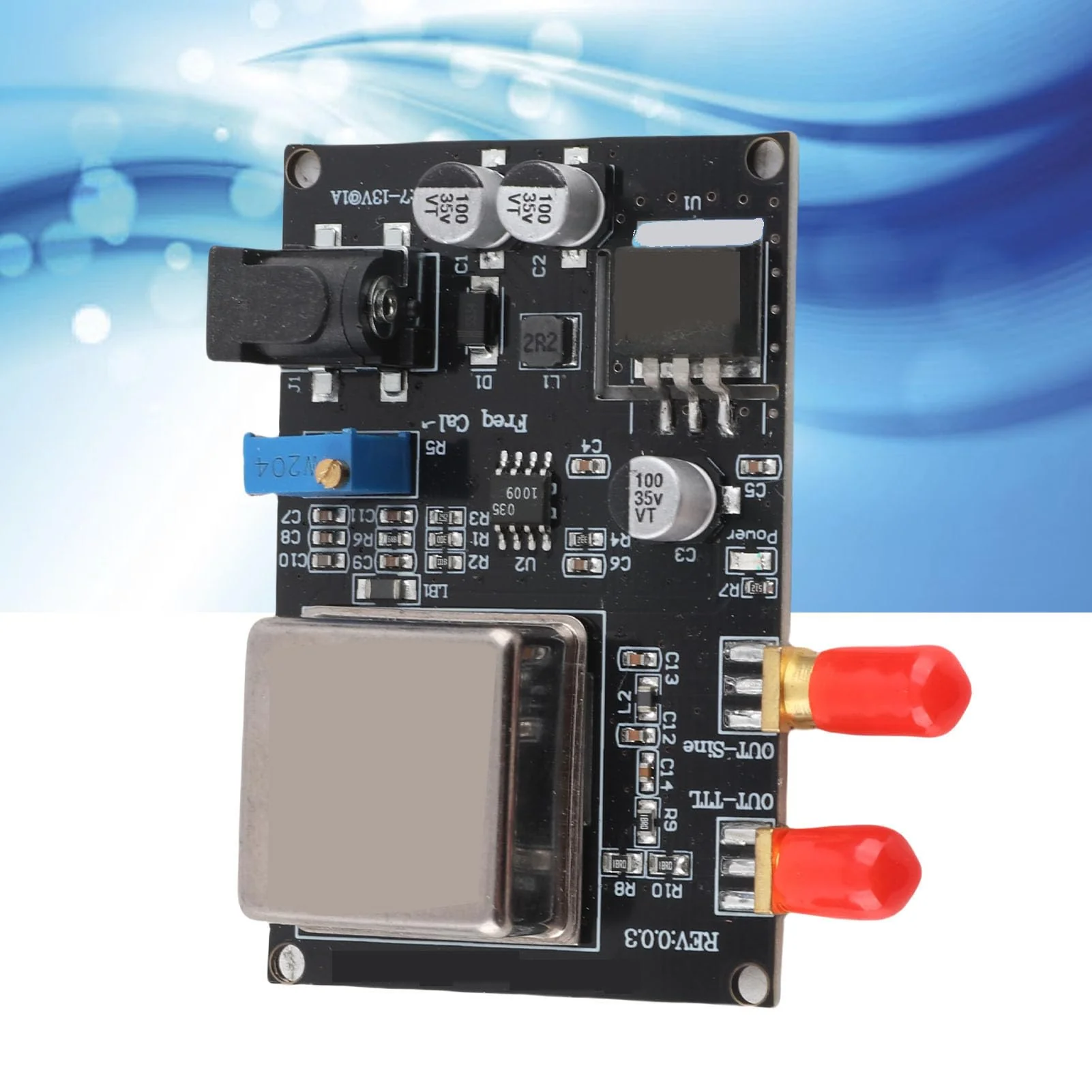 Frequency Standard Reference Module OCXO 10MHz Crystal Oscillator Constant Temperature Board with Cable - Image 2