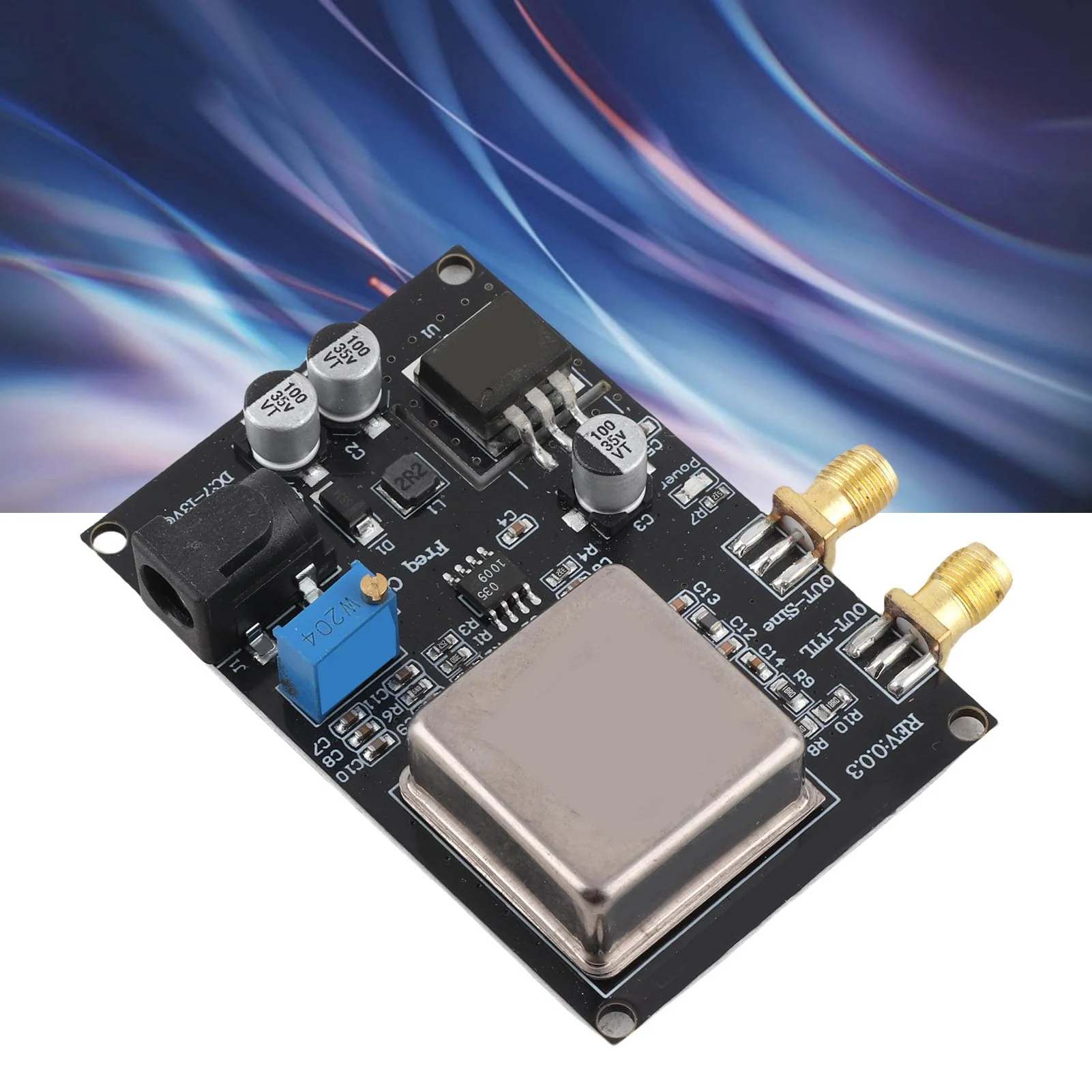 Frequency Standard Reference Module OCXO 10MHz Crystal Oscillator Constant Temperature Board with Cable - Image 3