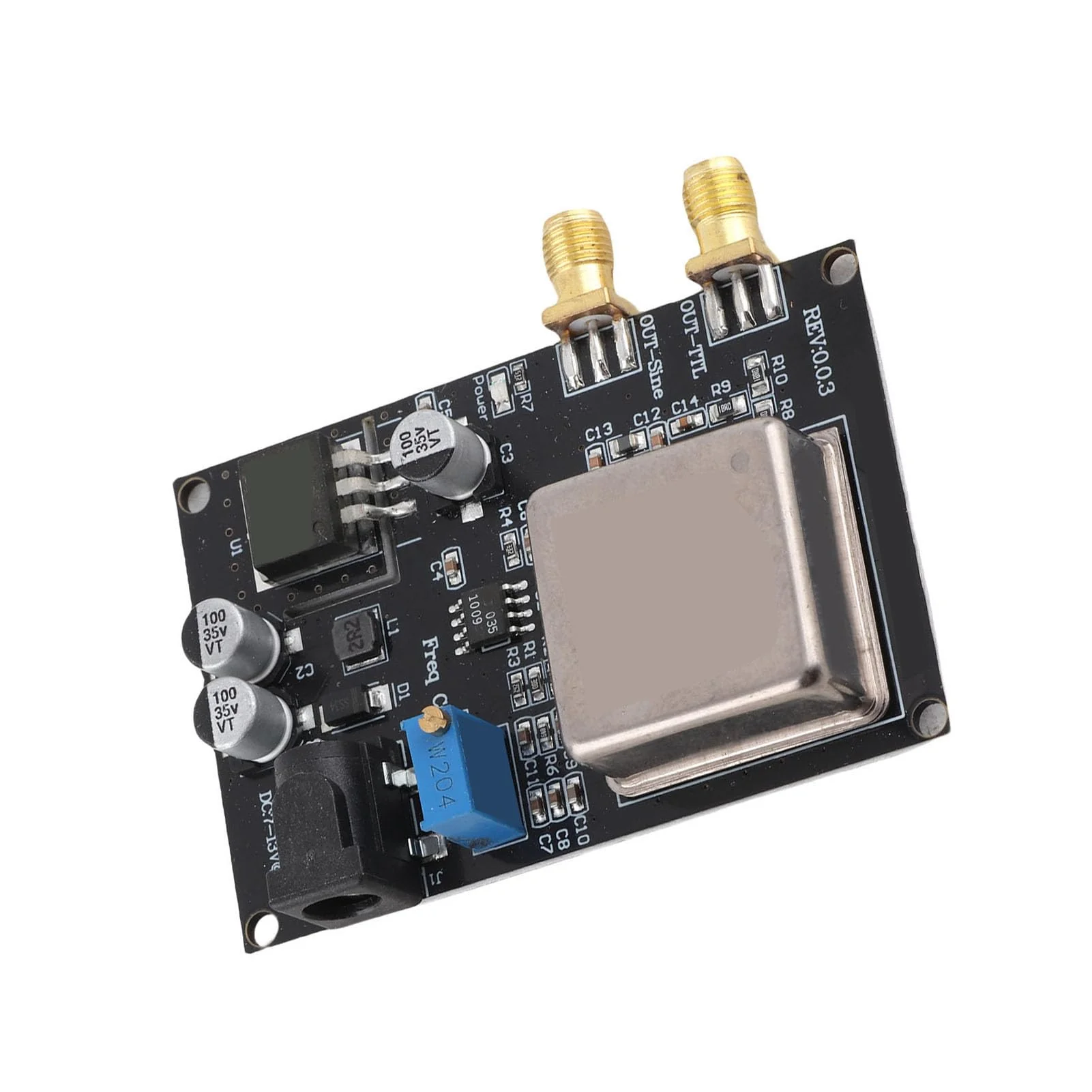 Frequency Standard Reference Module Quartz Oscillator Constant Temperature Board SMA Female Interface 10MHz - Image 6
