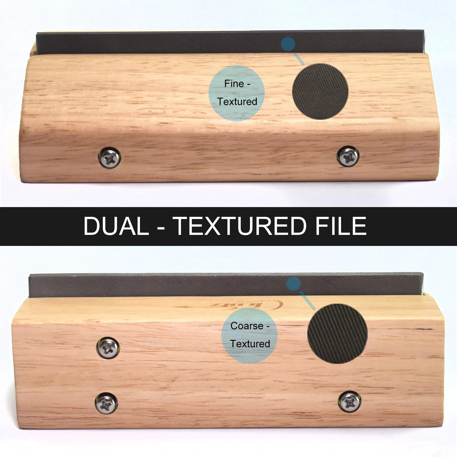 Fret End Beveling File Set for Guitar and Bass - 3/23/35/90 Degree Fret End Dressing File 4 in 1 Fret Crowning End Bevel File Precision Luthier Tools by iLuiz 90/3/23/35 - Image 6