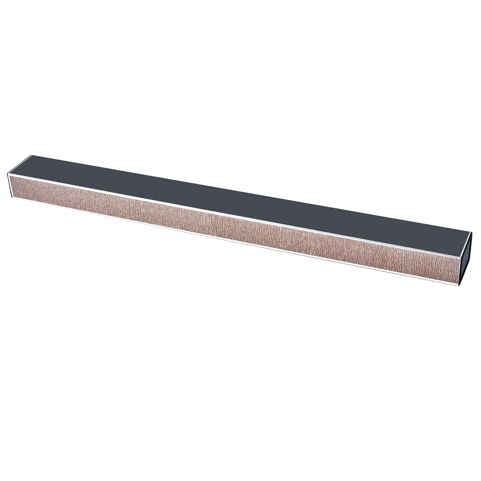 Fret Leveling Beam, 16 Inch (400mm) Bass Guitar Fret Leveler Sanding File Level Bar, Pro Luthier Repair Tool with 400 600 1000 1200 Grit Pre-adhesive Sandpaper 16in / 400mm - Image 2