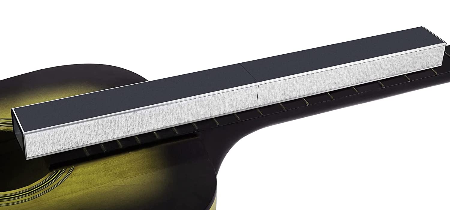 Fret Leveling Beam, 16 Inch (400mm) Bass Guitar Fret Leveler Sanding File Level Bar, Pro Luthier Repair Tool with 400 600 1000 1200 Grit Pre-adhesive Sandpaper 16in / 400mm - Image 5