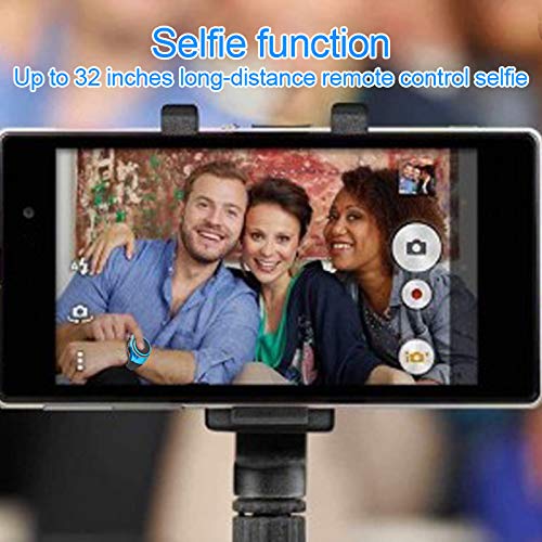 Frewico Wearable Portable Waterproof Bluetooth Speaker Watch X10 Clip Speaker MP3 Player Handsfree Clear Call Speakerphone,TWS,SD Card Slot,Selfie for Working, Running, Cycling(Blue) Blue - Image 8