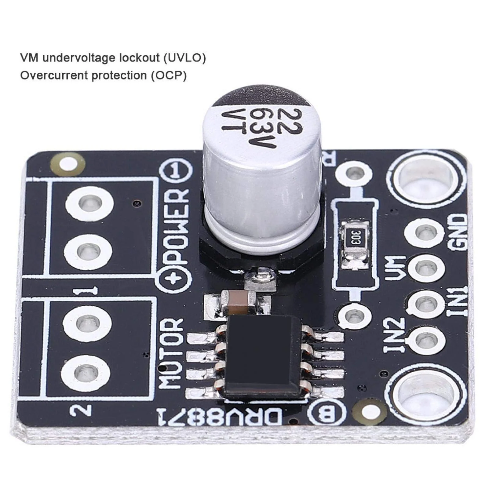 FTVOGUE DRV8871 H-Bridge DC Motor Driver Board Drive Controller Module PWM Control Module DC6.5-45V 3.6A,Module - Image 3