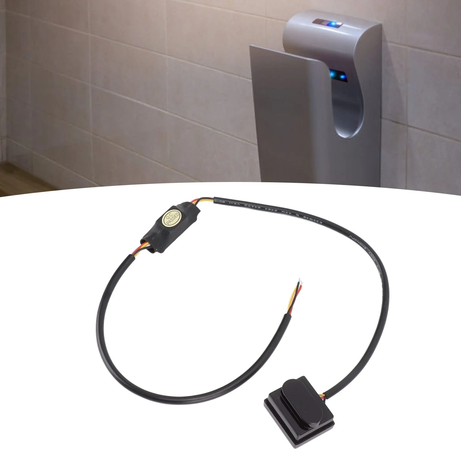 FTVOGUE Infrared Motion Detection Switch, Tap Diffusion Reflection Sensor DC 12V Smart Proximity Switch - Image 4