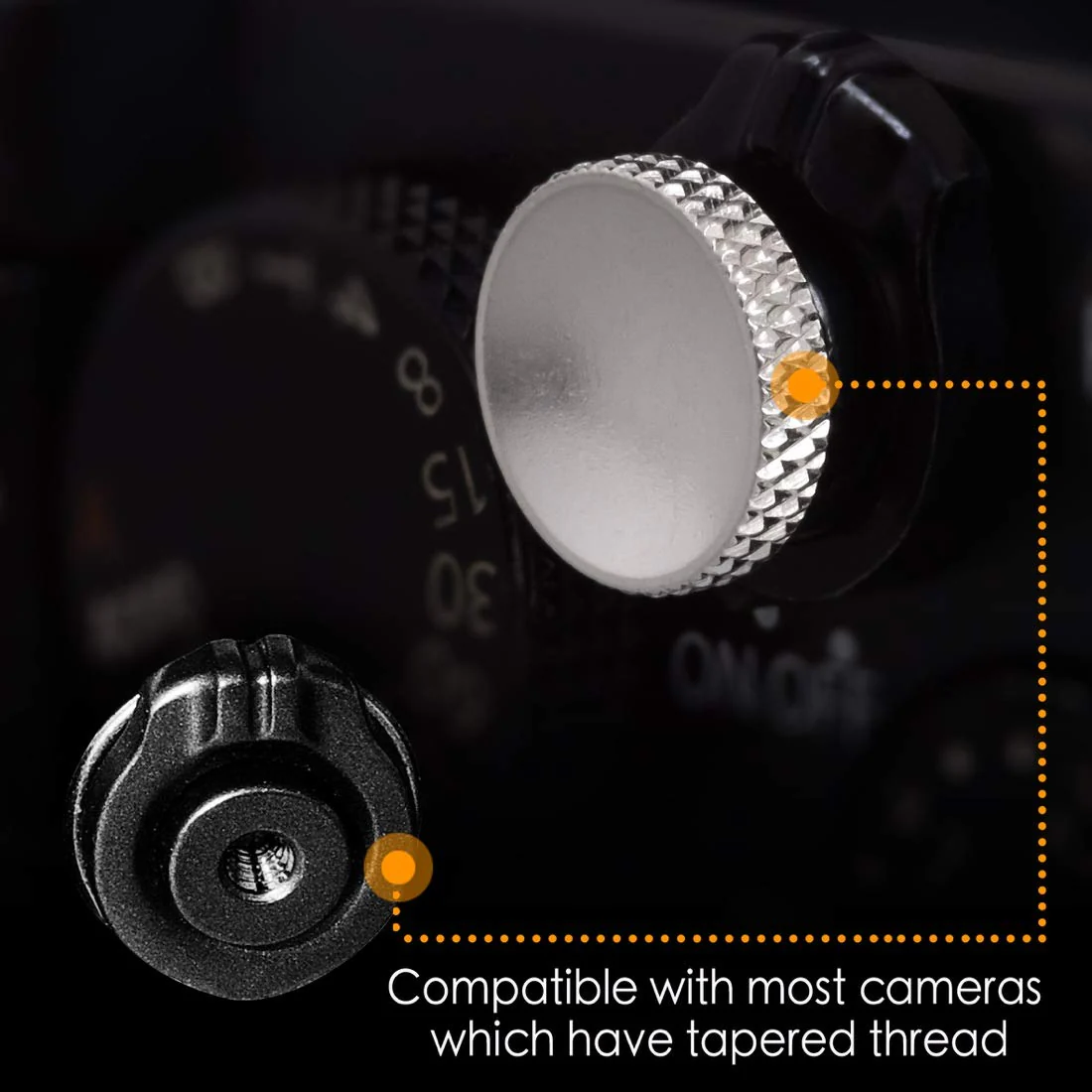 Fuji Shutter Release Button Accessories: Camera Soft Shutter Button - 4 Color Shutter Button for Canon Nikon Film X100V X100F Xt5 Xt4 Xt3 Xt2 Xt30 Xt20 Xt10 Xpro3 Xpro2 Xpro1 - Image 5
