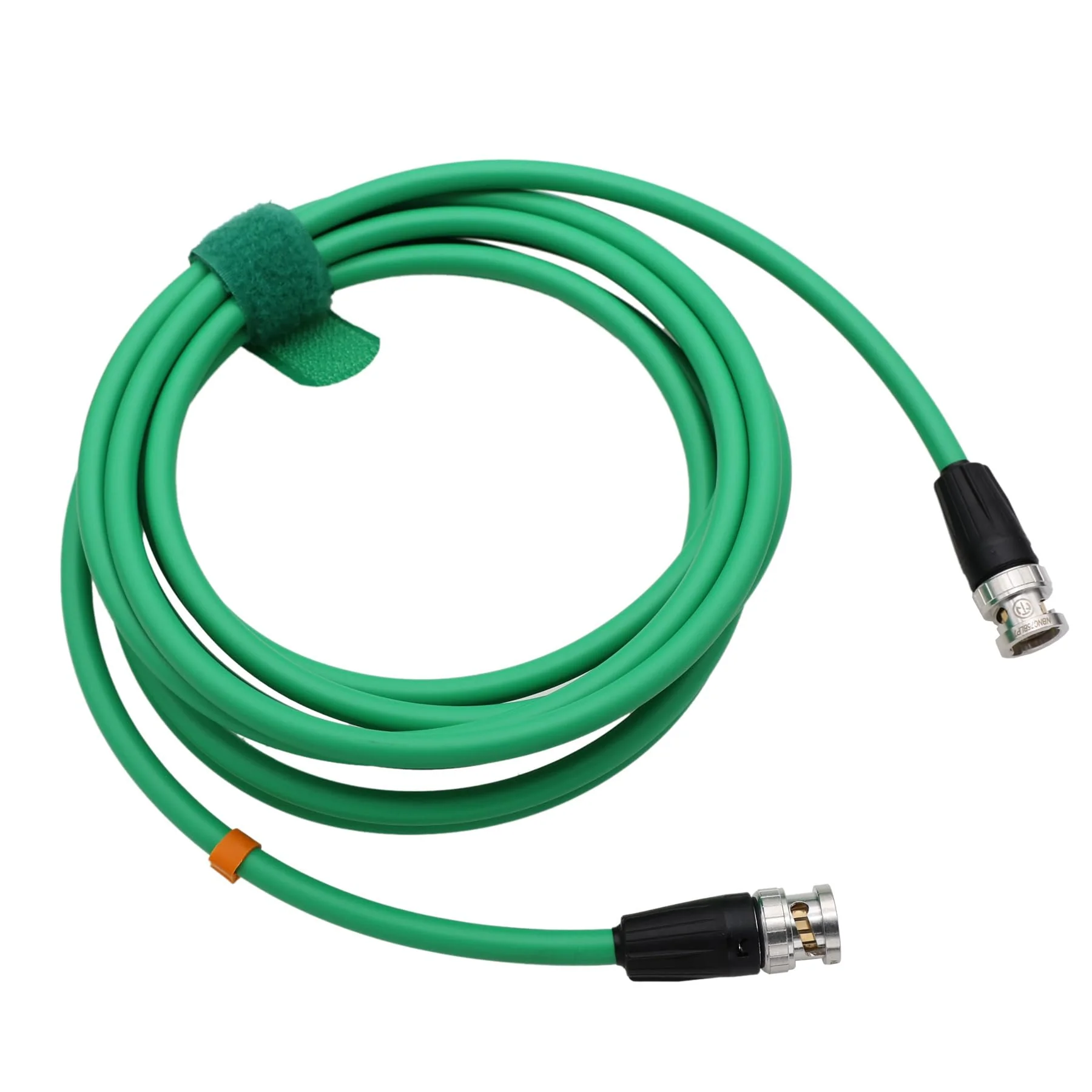 Full-Size BNC 12G 4K SDI Video Coaxial Cable for Rolan Recorder SDI Converter Canare LV-61S 75 ohm Flexible Shielded 1m Green 1 m - Image 2