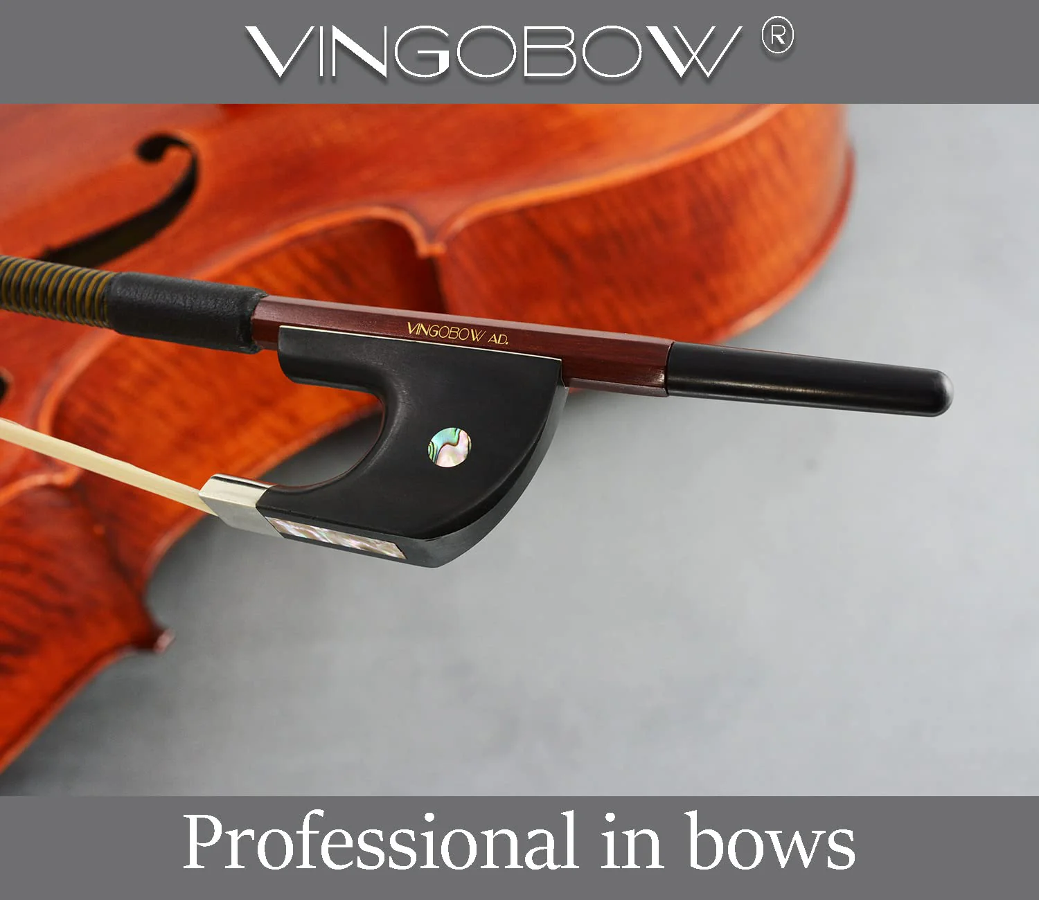 Full Size New German Double Bass Bow Pernambuco Performance for Advanced Level! Art No.310BG 4/4 White - Image 7