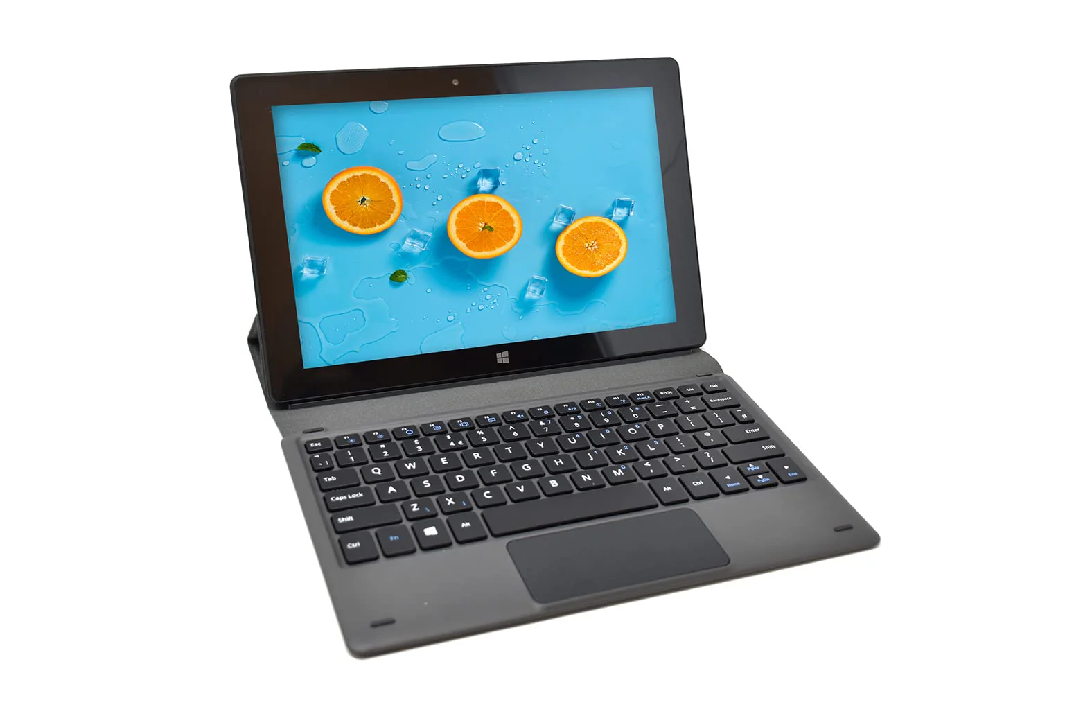 Fusion5 Universal Docking Keyboard for All 2024 10.1" Windows Tablets Models - Convert Your Tablet into a Laptop for Enhanced Productivity - Slim & Stylish Design