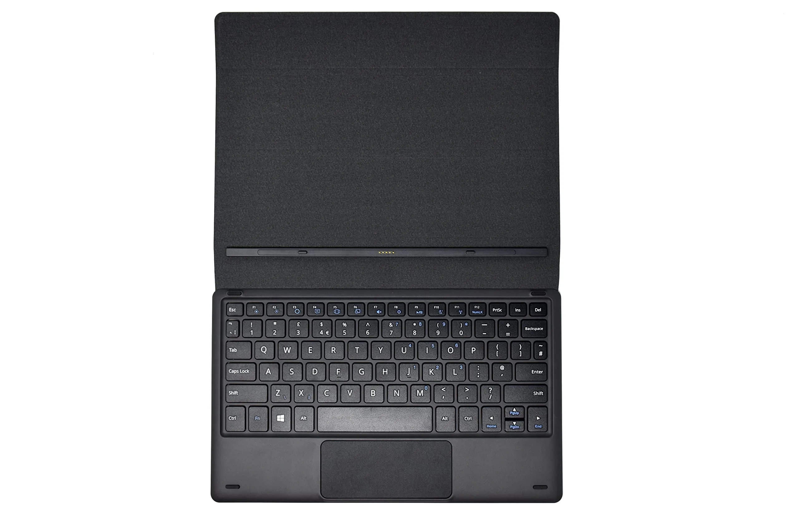 Fusion5 Universal Docking Keyboard for All 2024 10.1" Windows Tablets Models - Convert Your Tablet into a Laptop for Enhanced Productivity - Slim & Stylish Design - Image 3