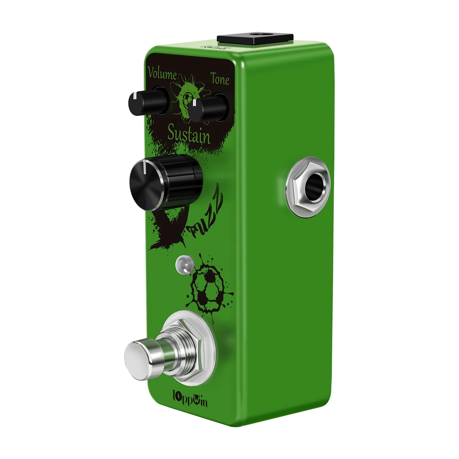 Fuzz Buff Guitar Effect Pedal - Legendary Sweet Fuzz Tone, Metal Enclosure, True Bypass, Mini Size (DC 9V) - Image 5